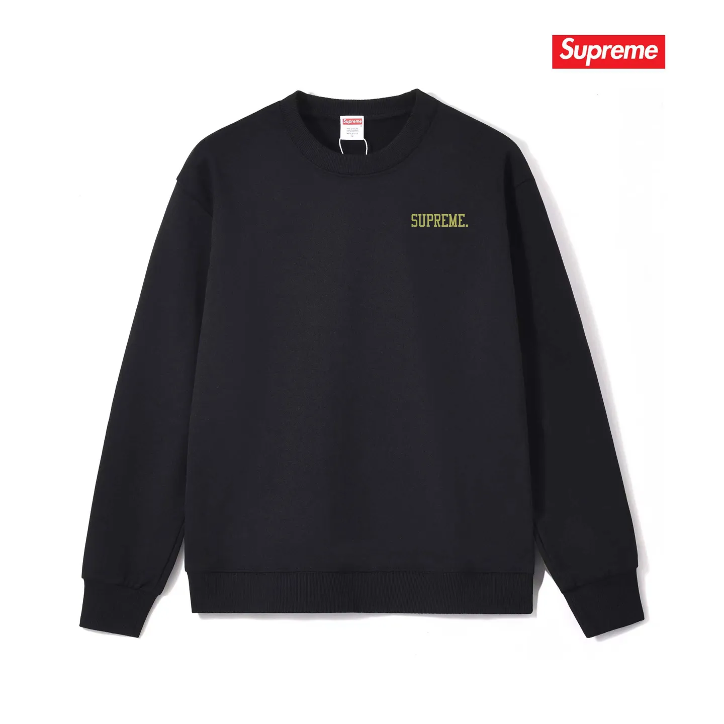 Style No. S1120 #terry p150💰 Plush 160💰 Supreme Lamborghini co-branded round-neck sweatshirt Made of 400 grams of large terry (drop shoulder large version) fabric, soft texture and no pilling Imported environmentally friendly printing glue The pattern is bright and three-dimensional Quality💥Same style for men and women The upper body is trendy Color: black white gray Size: S M L XL XXL