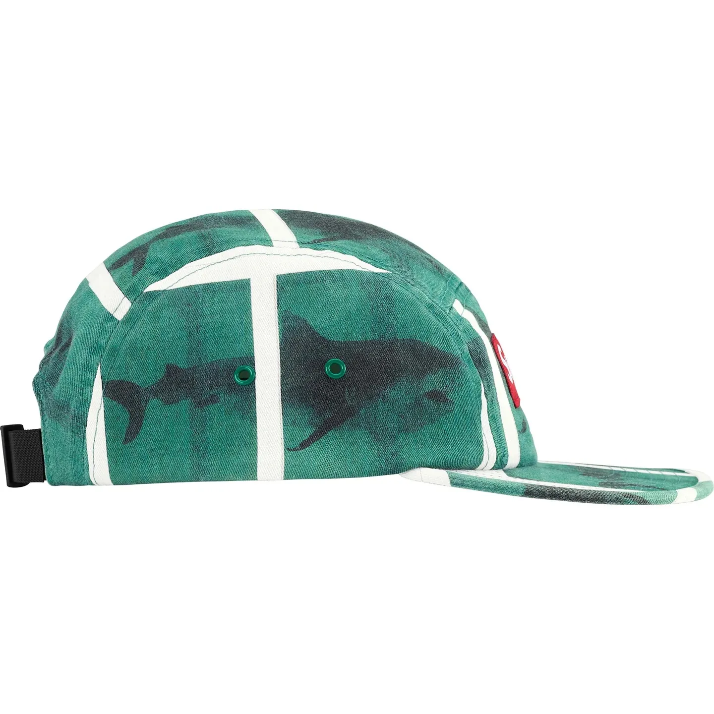 🅿️150 N052 Supreme Damien Hirst Camp Cap Artist Joint Animal Print Baseball Cap Black Green