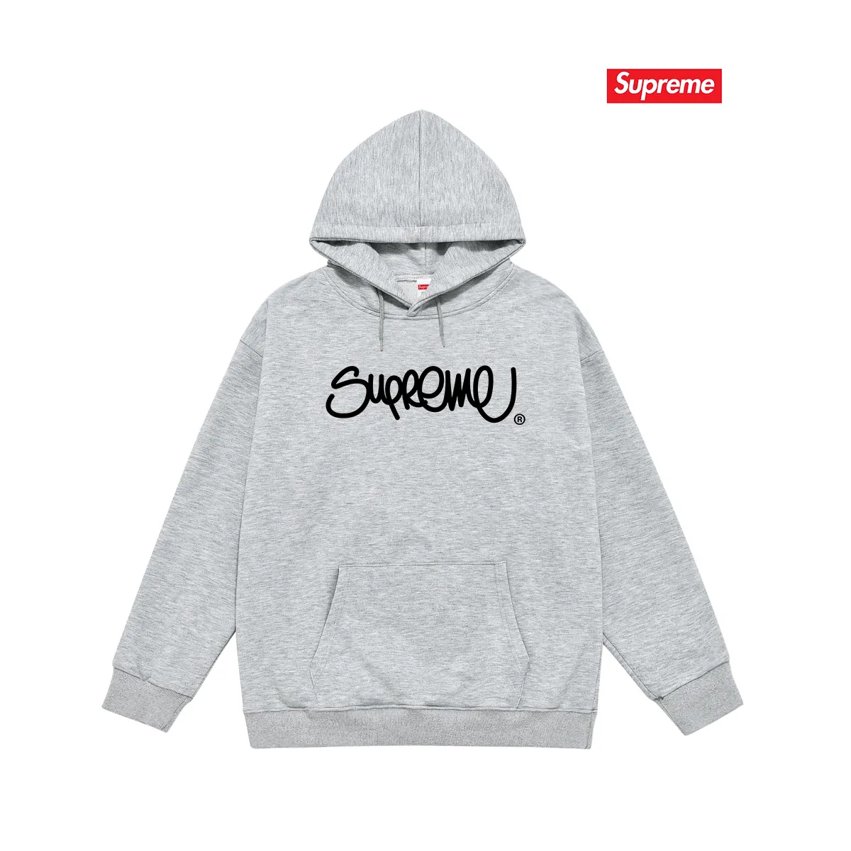 Style number S2076 #terry P160💰 Velvet P170💰 Supreme SS22 Week 19 Handstyle Tee Line cursive letter graffiti hooded sweatshirt Made of 400g large terry 430g silver fox velvet (drop shoulder large version) fabric, soft texture and no pilling Imported environmentally friendly printing glue The pattern is bright and three-dimensional Quality 💥Same style for men and women The upper body is trendy Color: black white gray Size: S M L XL XXL