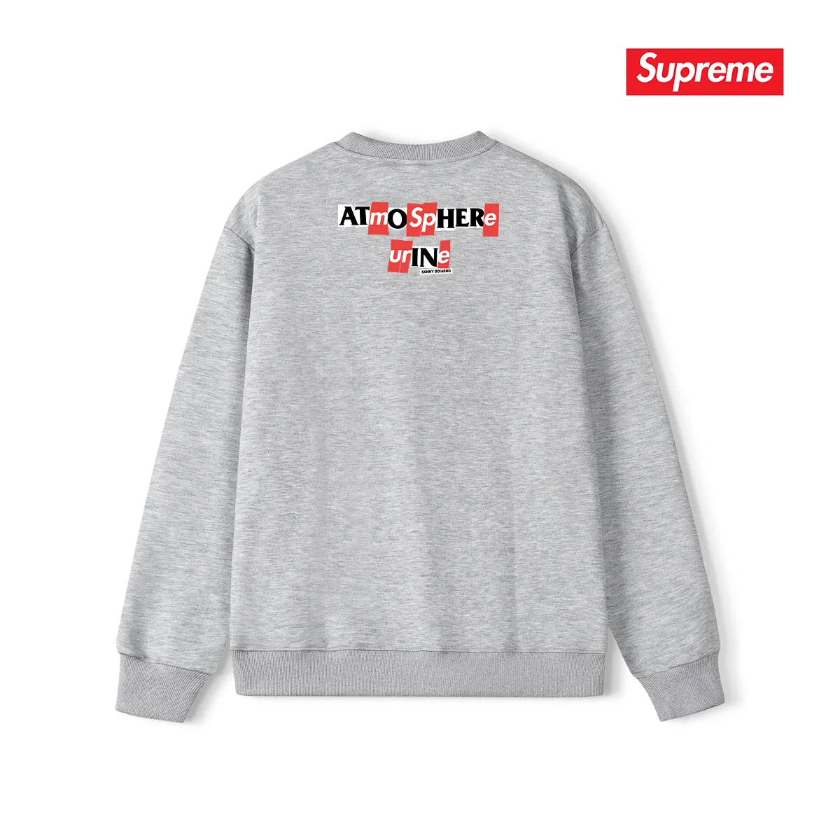 Style No. S1107 #terry p150💰 Velvet 160💰 Supreme Week 14 xANTIHERO Balcony Tee co-branded Michael Jackson balcony character print round neck sweatshirt Made of 400 grams of large terry (drop shoulder large version) fabric, soft texture and no pilling Imported environmentally friendly printing glue The pattern is bright and three-dimensional Quality💥Same style for men and women The upper body is trendy Color: black white gray Size: S M L XL XXL