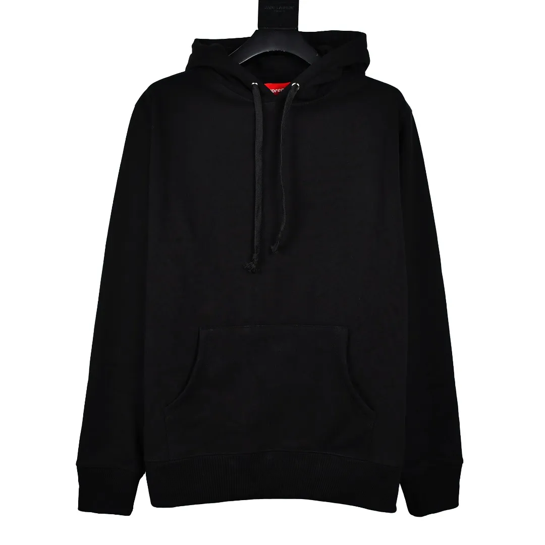 🅿️330 S227 top version Supreme 22FW Satin Appliqué Hooded Sweatshirt with patch embroidery LOGO on the back. For those of us who focus on the top Supreme, this sweatshirt is naturally available. ZP purchase and pattern making operation 1. Fabric: ZP test, custom weaving and dyeing, pure cotton 460G fleece main fabric 2. Technology: Large area embroidered letters on the back Imported Behringer embroidery machine operation, exquisite and perfect presentation 3. Hem and cuffs: both use 520G non-elastic threads (low-end products use elastic threads to cause the hem and cuffs to appear wavy) 4. Customized ZP main label/wash water label/tag/packaging bag (equipped with extra-large thickened handbag) Size: S~XL