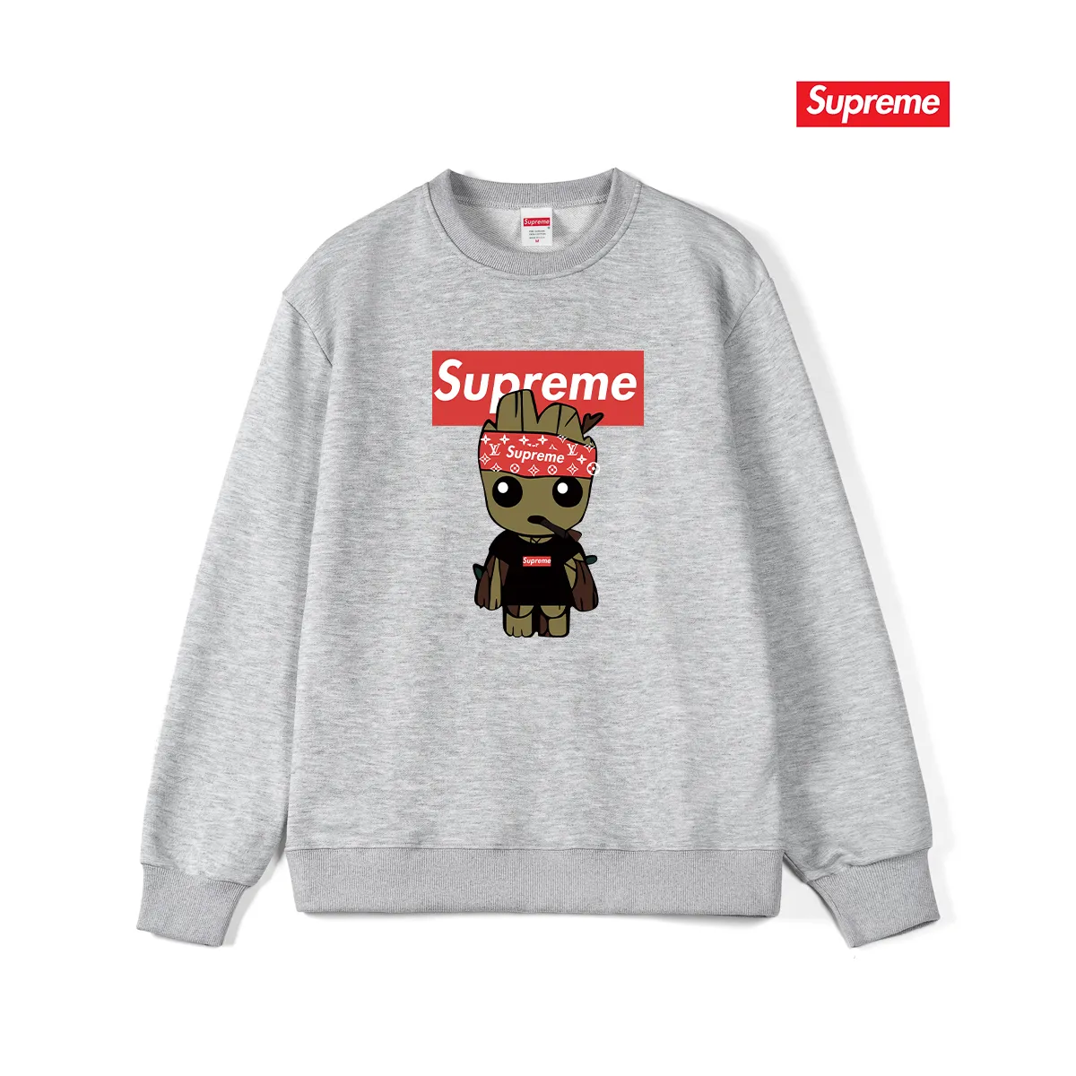 Style No. S1164 #terry p150💰 Plus velvet 160💰 Sup Cartoon animation print round neck sweatshirt Made of 400g large terry (drop shoulder large version) fabric, soft texture and no pilling Imported environmentally friendly printing glue The pattern is bright and three-dimensional Quality 💥Same style for men and women The upper body is trendy Color: black white gray Size: S M L XL XXL