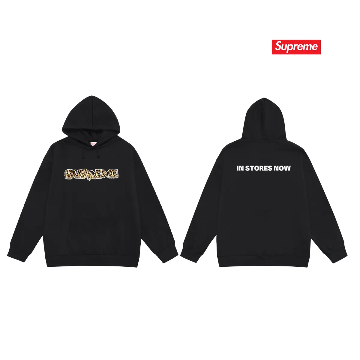 Style No. S2239 #terry P160💰 Velvet P170💰 Supreme Week 18 Diamond Tee Diamond Logo hooded sweatshirt Made of 400g large terry 430g silver fox velvet (drop shoulder large version) fabric, soft texture and no pilling Imported environmentally friendly printing glue The pattern is bright and three-dimensional Quality 💥Same style for men and women The upper body is trendy Color: black white gray Size: S M L XL XXL