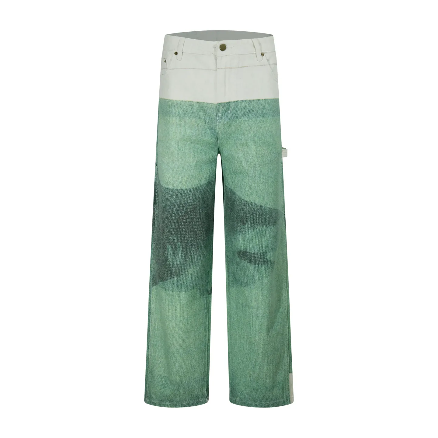 P260 model number: H920 Supreme & SS25 Paris-limited avocado 🥑 color matching jeans for the opening season. Styles with different washes and textures, very friendly to people with thin legs and thick legs. The slightly flared version is very flattering to the leg shape. Moderate length that never goes out of style, easy to match with casual, basic styling for various styles, a must-have in the wardrobe! The fabric is stiff but also makes the upper body soft without losing texture. The washing process is even more perfect. It is a must-have item for everyone! ! ! Washed wheat, hang tag, pants label, three labels complete Size: 30-32-34-36 Color: Green