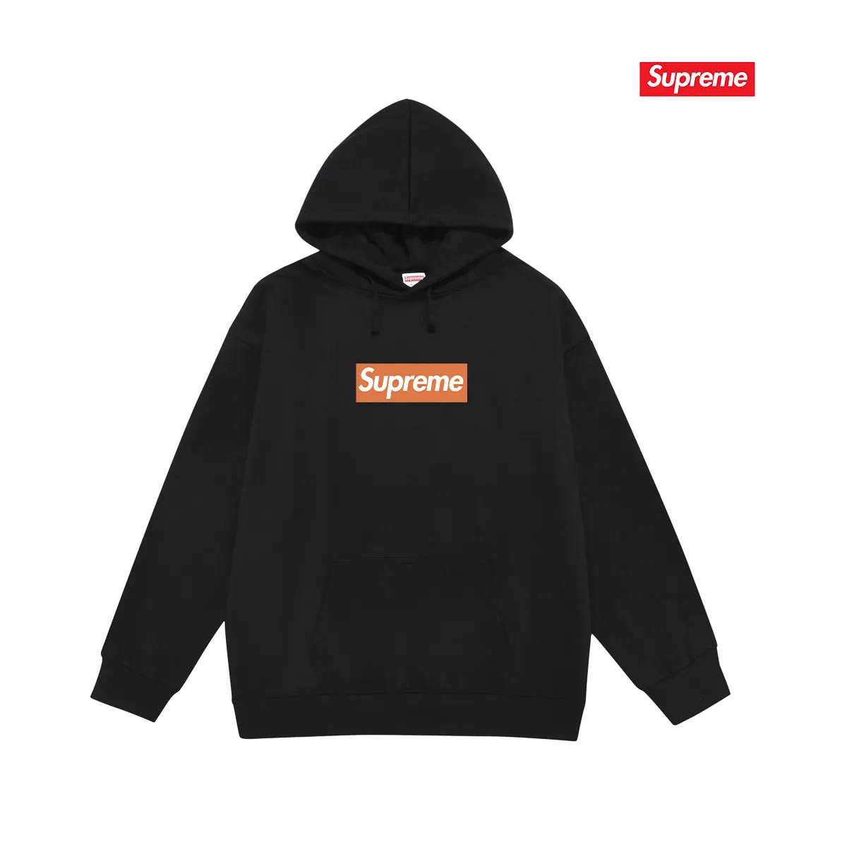 Style No. S2221 #terry P160💰 Velvet P170💰 Sup 68FW SF BOX LOGO TEE San Francisco co-branded classic print hooded sweatshirt Made of 400g large terry 430g silver fox velvet (drop shoulder large version) fabric, soft texture and no pilling Imported environmentally friendly printing glue The pattern is bright and three-dimensional Quality 💥Same style for men and women The upper body is trendy Color: black white Gray Size: S M L XL XXL
