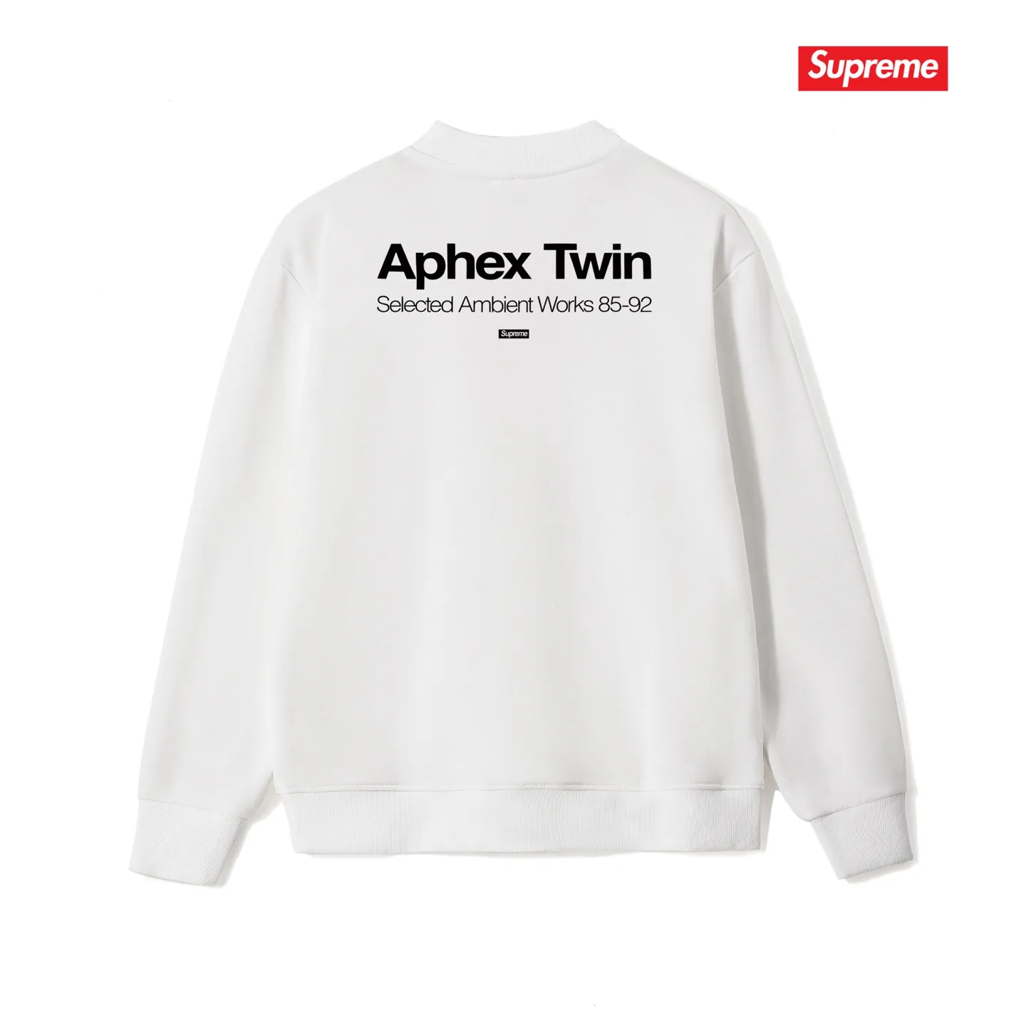 Style No. S1131 #terry p150💰 Velvet 160💰 Aphex Twin joint model SS25 WEEK2 Ambient Works Tee printed round neck sweatshirt Made of 400 grams of large terry (drop shoulder large version) fabric, soft texture and no pilling Imported environmentally friendly printing glue The pattern is bright and three-dimensional Quality 💥Same style for men and women The upper body is trendy Color: black white gray Size: S M L XL XXL