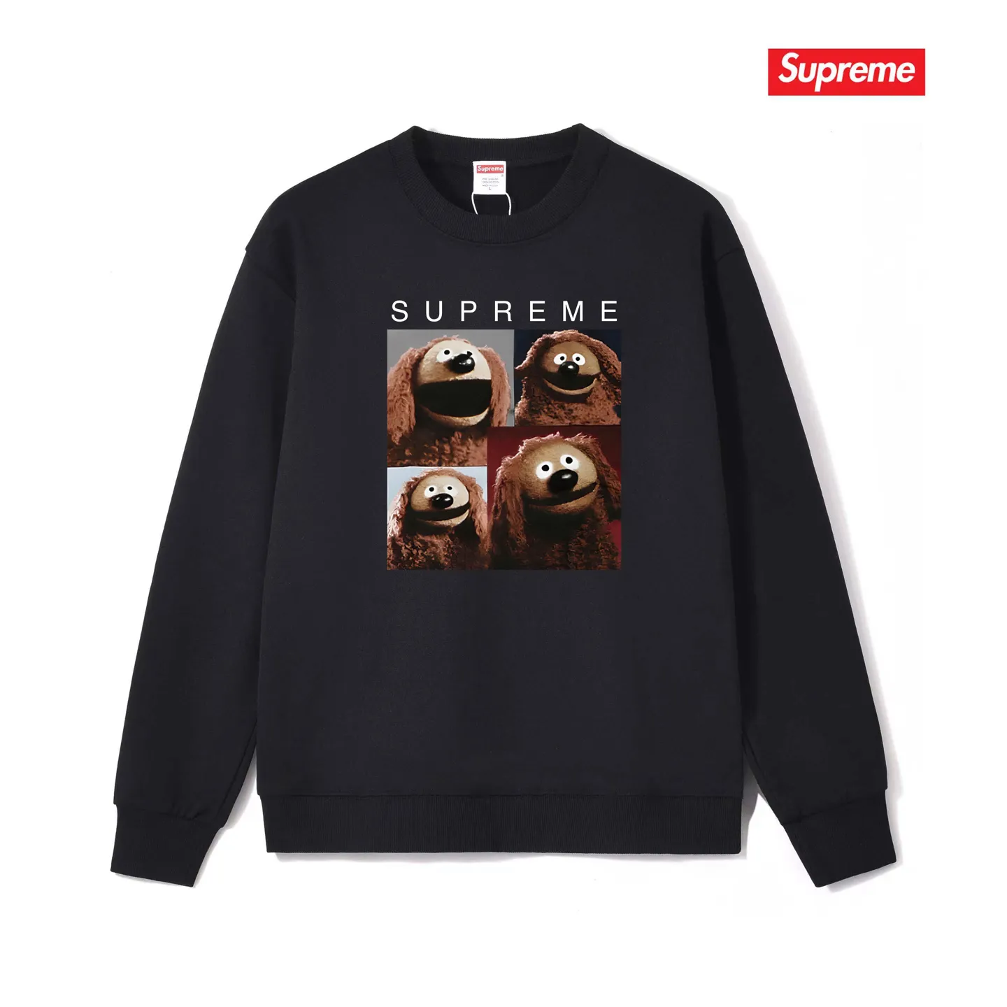 Style No. S1066 #terry p150💰 Velvet 160💰 Supreme SS24 WEEK1 Animation printed round neck sweatshirt Made of 400 grams of large terry (drop shoulder large version) fabric, soft texture and no pilling Imported environmentally friendly printing glue The pattern is bright and three-dimensional Quality💥Same style for men and women The upper body is trendy Color: black white gray Size: S M L XL XXL