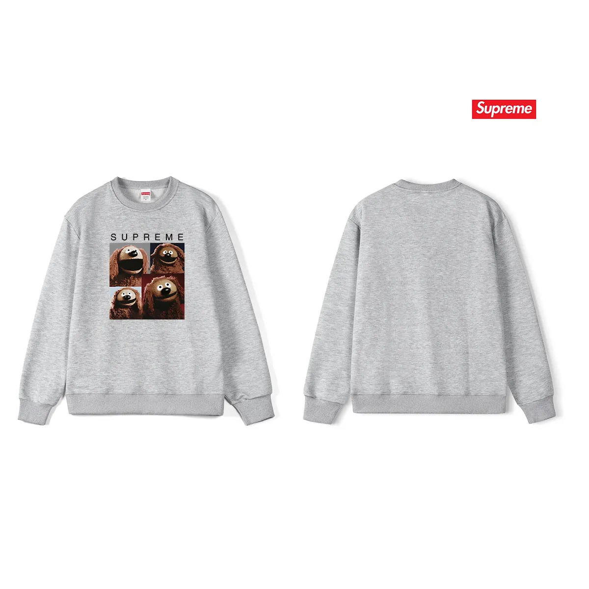 Style No. S1066 #terry p150💰 Velvet 160💰 Supreme SS24 WEEK1 Animation printed round neck sweatshirt Made of 400 grams of large terry (drop shoulder large version) fabric, soft texture and no pilling Imported environmentally friendly printing glue The pattern is bright and three-dimensional Quality💥Same style for men and women The upper body is trendy Color: black white gray Size: S M L XL XXL