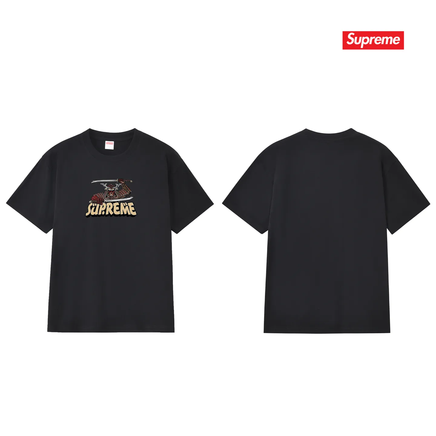 S218 P110💰 High-quality SUP armor Japanese samurai anime font Short-sleeved T pure cotton loose letter male and female couple Loose version Use 260 grams of combed cotton double yarn From fabrics to accessories, all three standards are complete and ZP Imported Matsui company slurry printing will never crack The whole piece adopts three-needle five-thread technology The neckline-shoulder seam-sleeve seam double line, looks more three-dimensional and textured) The same process as the authentic original, classic version Feel free to compare zp. The whole piece adopts three-needle five-thread craftsmanship (neckline-shoulder seam-sleeve seam double thread, which looks more three-dimensional and textured). It has the same craftsmanship as the original original, classic version. Color: black, white, light gray, pink, navy. Size: S M L XL XXL