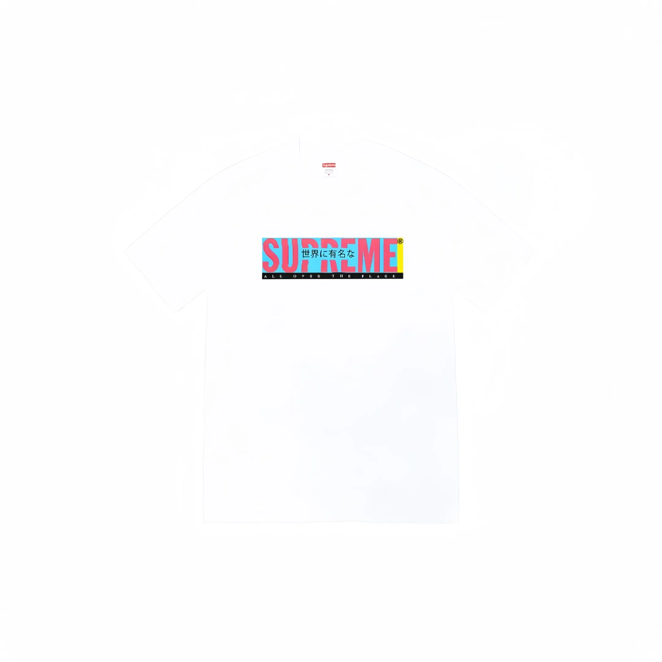 #S64 P110💰 Supreme SS22 Week 1 All Over Tee letter printed short-sleeved T-shirt. The same style for men and women is made of 260g combed cotton double yarn. From fabrics to accessories, all three standards are complete and follow ZP. Imported Matsui company’s slurry printing will never crack. The whole piece is made of three-needle five-thread technology. The neckline-shoulder seam-sleeve seam is double-lined, which looks more three-dimensional and textured.) The same process as the original version, classic version Feel free to compare zp. The whole piece adopts three-needle five-thread craftsmanship (neckline-shoulder seam-sleeve seam double thread, which looks more three-dimensional and textured). It has the same craftsmanship as the original original, classic version. Color: black, white, navy blue, rice dumpling pink, size: S M L XL XXL