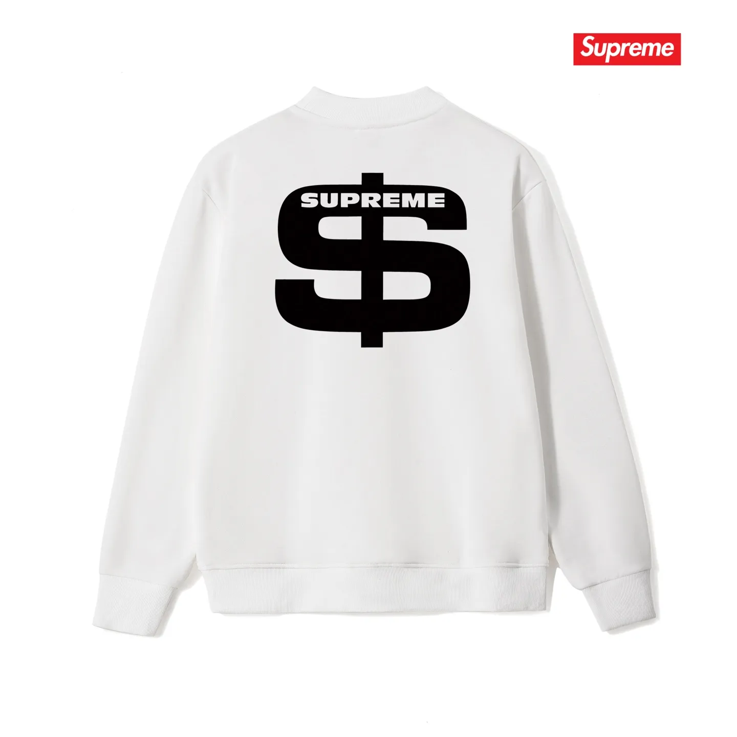 Style No. S1078 #terry p150💰 Velvet 160💰 Supreme FW22 Week 5 Don’t Around Tee Letter Printed Round Neck Sweater Made of 400 grams of large terry (drop shoulder large version) fabric, soft texture and no pilling Imported environmentally friendly printing glue The pattern is bright and three-dimensional Quality💥Same style for men and women The upper body is trendy Color: Black White Gray Size: S M L XL XXL