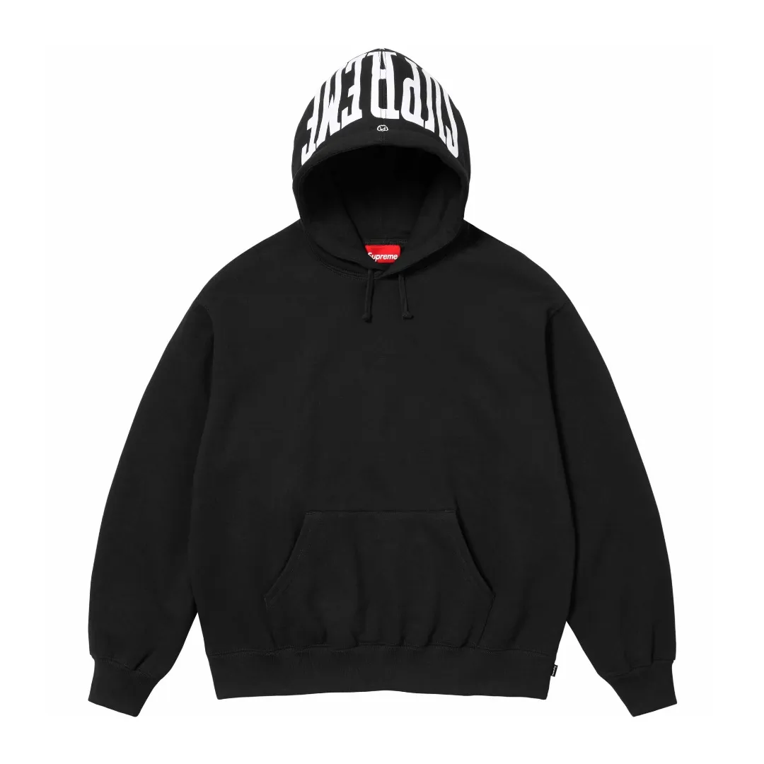🅿️320 S255 top version Supreme 24FW WARM Up Hooded Sweatshirt Hat printed hooded sweatshirt For those of us who focus on top Sup products, this sweatshirt is naturally available ZP testing Custom weaving and dyeing Pure cotton 450G fleece main fabric Printing uses thermoset ink printing, also known as plastic ink, or self-adhesive ink. Its ingredients are: mainly composed of polyvinyl chloride (PVC) and phthalates. PVC and phthalates, color fixing agents, stabilizers, and thickeners are mixed to form thermoset ink. It is not the digital direct printing advertised on the market. The printing texture of thermoset ink is unachievable by digital direct printing. Customized ZP co-branding Main label/wash water label/tag/packaging bag (equipped with extra large thickened handbag) There is a probability of passing the inspection version, and the original packaging picture has a high probability of passing. Size: S-XL