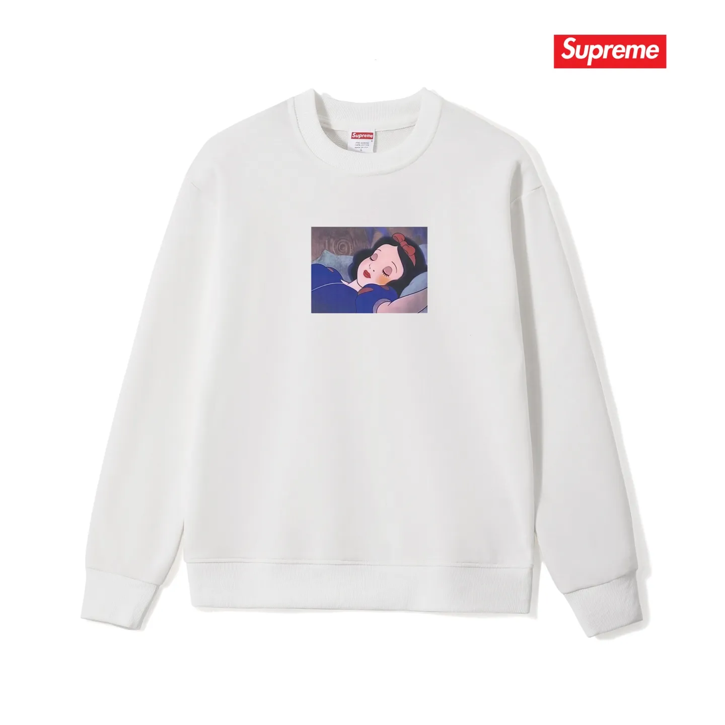 Style No. S1169 #terry p150💰 Plush 160💰 Sup Portrait letters printed round neck sweatshirt Made of 400g large terry (drop shoulder large version) fabric, soft texture and no pilling Imported environmentally friendly printing glue The pattern is bright and three-dimensional Quality 💥Same style for men and women The upper body is trendy Color: black white gray Size: S M L XL XXL