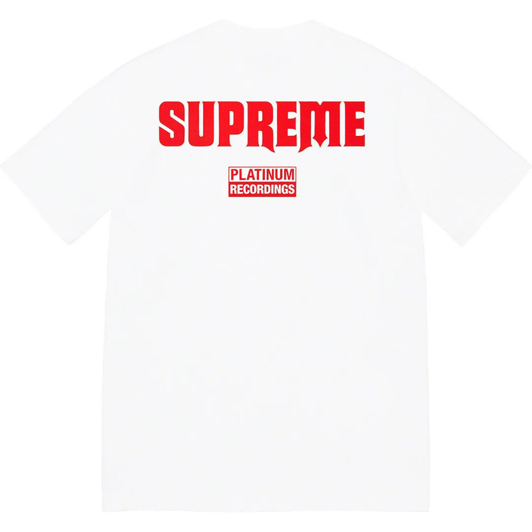 S139 P110💰 American trendy 22SS Still Talking Tee with logo on the back, short-sleeved T-shirt with letter print, American style, loose fit. Made of 260g combed cotton double yarn. All three standards are complete from fabric to accessories. ZP. Imported Matsui Company slurry printing will never crack. The whole piece adopts three-needle five-thread technology. The neckline-shoulder seam-sleeve seam is double-lined, which looks more three-dimensional and textured.) The same process as the original version, classic version Feel free to compare zp. The whole piece adopts three-needle five-thread craftsmanship. The neckline-shoulder seam-sleeve seam is double-threaded, which looks more three-dimensional and textured.) It has the same craftsmanship as the original original, classic version. Color: Black White Size: S M L XL XXL