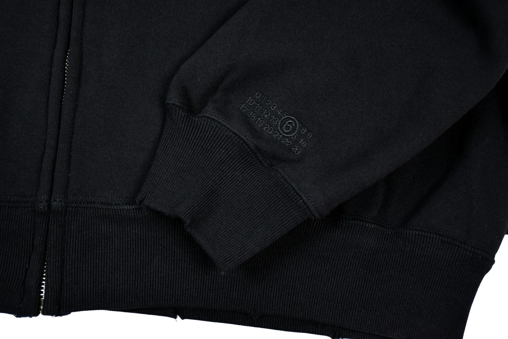🅿️520 S262 top version Supreme 24ss MM6 Margiela joint skull and will-o'-the-wisp zipper hoodie ZP test custom weaving and dyeing pure cotton 460G fleece main fabric garment destruction treatment Printing uses thermoset ink printing, also known as plastic ink, or self-adhesive ink. Its ingredients are: mainly composed of polyvinyl chloride (PVC) and phthalates. PVC and phthalates, color fixing agents, stabilizers, and thickeners are mixed to form thermoset ink. It is not the digital direct printing advertised on the market. The printing texture of thermoset ink is unachievable by digital direct printing. Customized ZP co-branding YKK zipper/main label/wash label/tag/packaging bag (equipped with extra-large thickened handbag) There is a probability of passing the inspection version, and the original packaging picture has a high probability of passing Size: S-XL