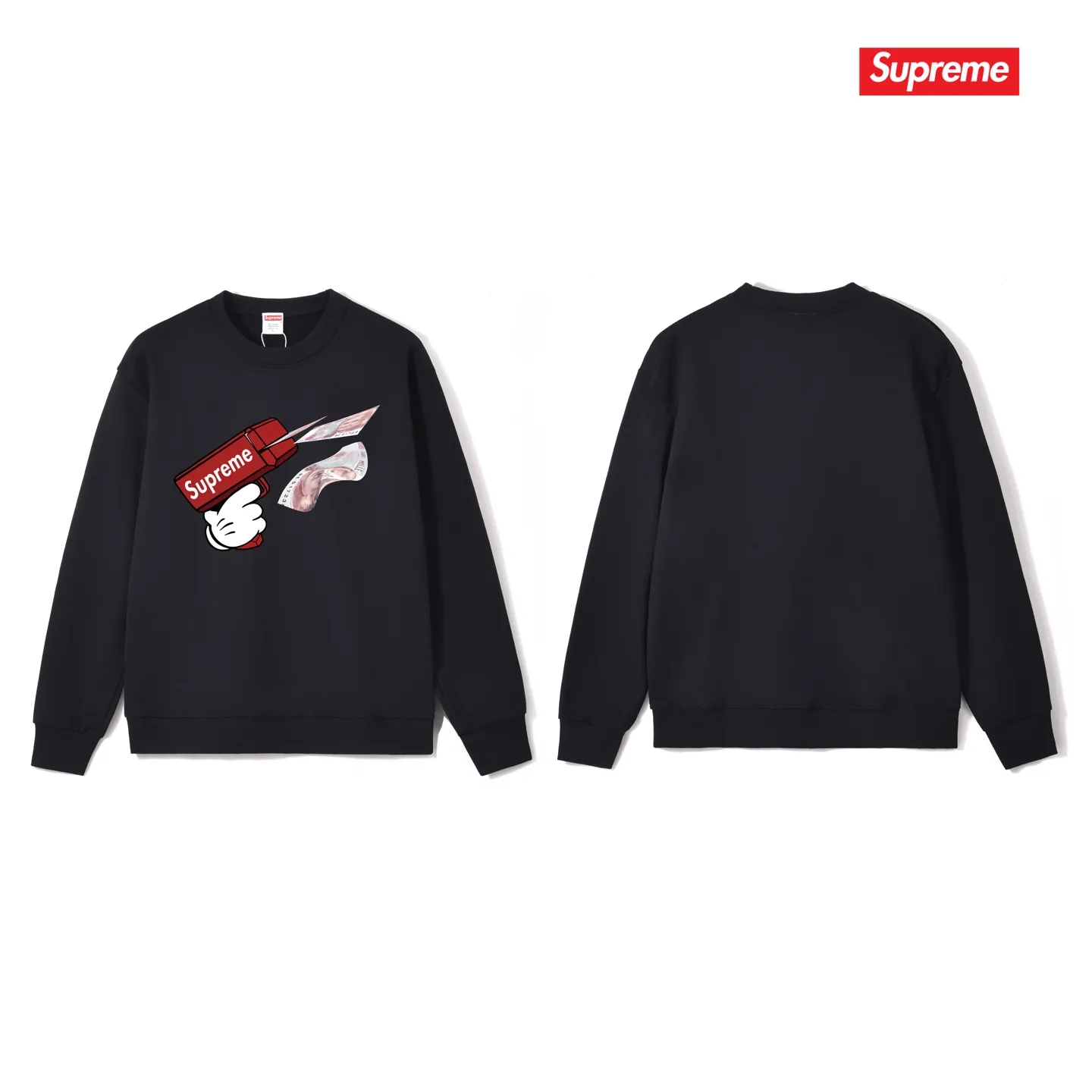 Style No. S1167 #terry p150💰 Velvet 160💰 Sup STK008_KID GRIGIO printed round neck sweatshirt Made of 400g large terry (drop shoulder large version) fabric, soft texture and no pilling Imported environmentally friendly printing glue The pattern is bright and three-dimensional Quality💥Same style for men and women The upper body is trendy Color: black white gray Size: S M L XL XXL