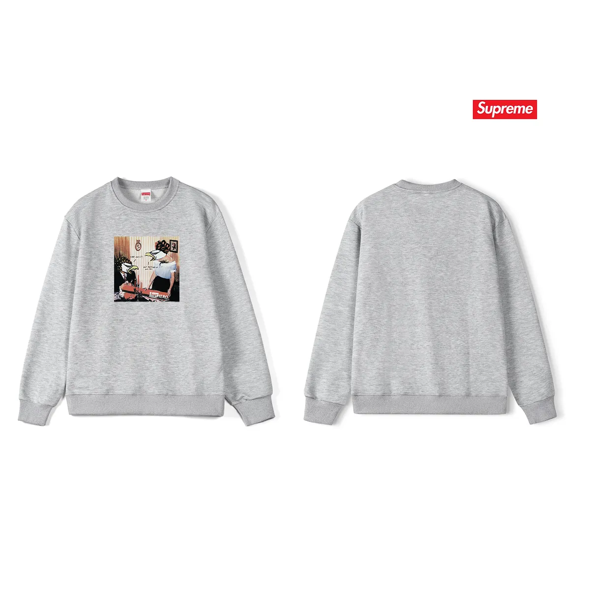 Style No. S1024 #terry p150💰 Velvet 160💰 Supreme SS22 Week 8 Top Shotta Tee letter printed round neck sweatshirt Made of 400g large terry (drop shoulder large version) fabric, soft texture and no pilling Imported environmentally friendly printing glue The pattern is bright and three-dimensional Quality💥Same style for men and women The upper body is trendy Color: black white gray Size: S M L XL XXL