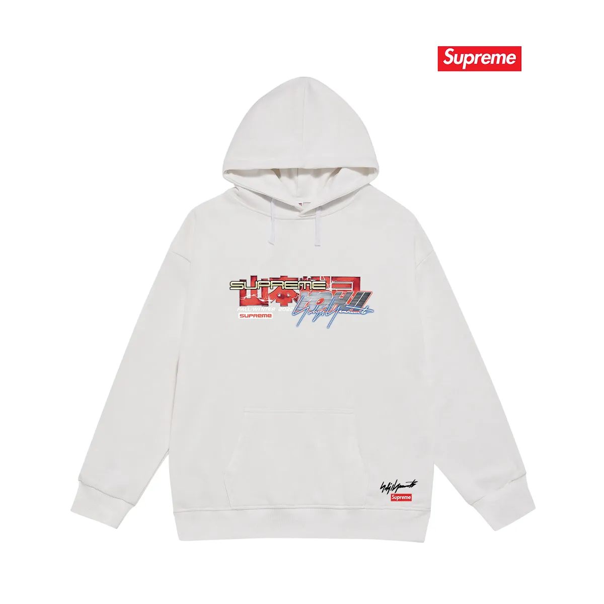 Style No. S2009 #terry P160💰 Velvet P170💰 Sup FW22 Week 4 Tekken™ Tee letter print hooded sweatshirt Made of 400g large terry 430g silver fox velvet (drop shoulder large version) fabric, soft texture and no pilling Imported environmentally friendly printing glue The pattern is bright and three-dimensional Quality 💥Same style for men and women The upper body is trendy Color: black white gray Size: S M L XL XXL