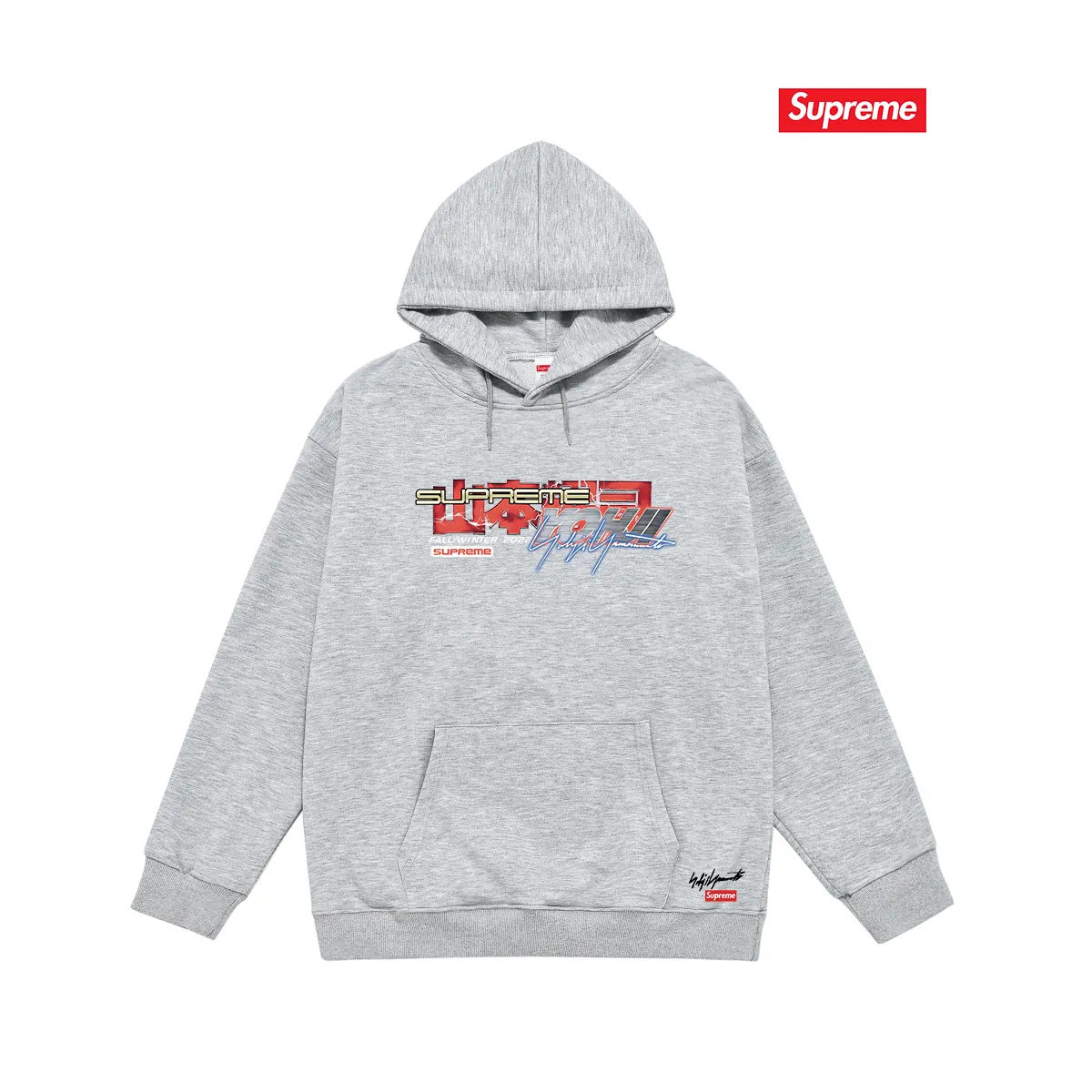 Style No. S2009 #terry P160💰 Velvet P170💰 Sup FW22 Week 4 Tekken™ Tee letter print hooded sweatshirt Made of 400g large terry 430g silver fox velvet (drop shoulder large version) fabric, soft texture and no pilling Imported environmentally friendly printing glue The pattern is bright and three-dimensional Quality 💥Same style for men and women The upper body is trendy Color: black white gray Size: S M L XL XXL