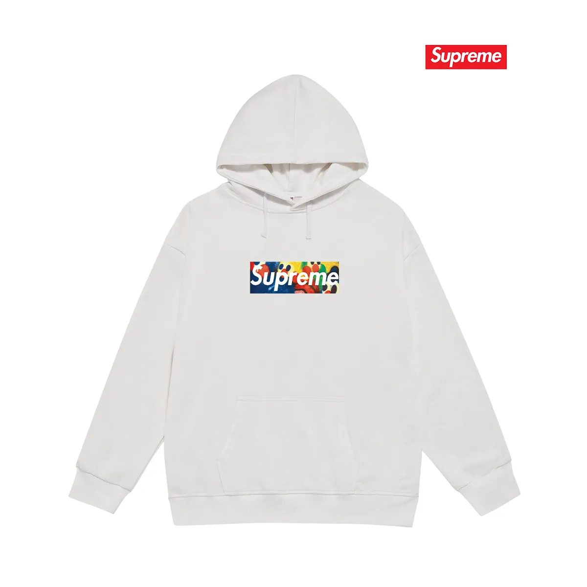 Style No. S2226 #terry P160💰 Velvet P170💰 Sup x Olaolu Slawn FW letter printed hooded sweatshirt Made of 400g large terry 430g silver fox velvet (drop shoulder large version) fabric, soft texture and no pilling Imported environmentally friendly printing glue The pattern is bright and three-dimensional Quality 💥Same style for men and women The upper body is trendy Color: black white gray Size: S M L XL XXL