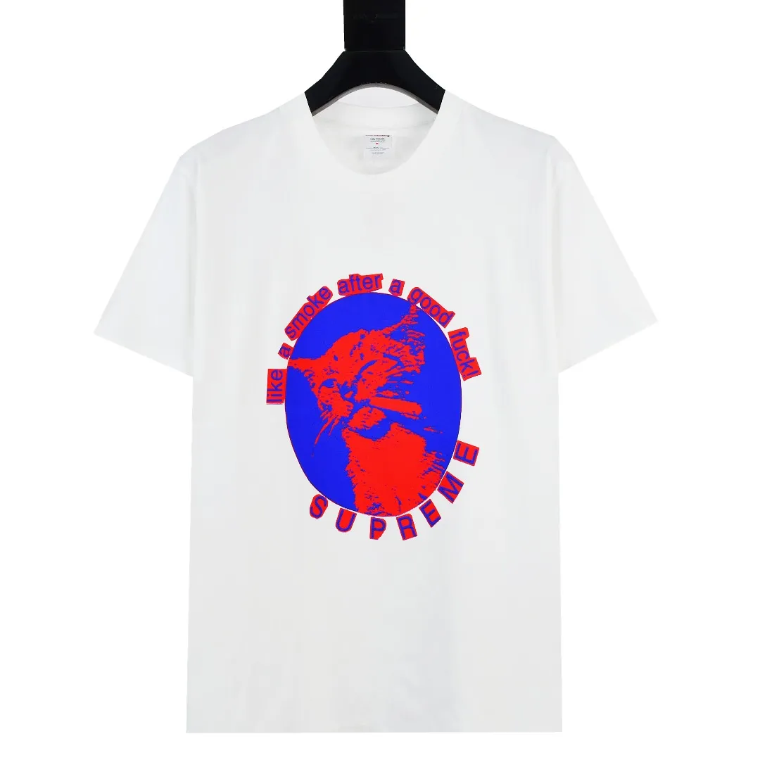 S310💰p136 Supreme 23ss Business Devil’s Deal Contract printed T-shirt. Refuse to make goods based on pictures. Refuse to compare with wrong versions. Use cylinder seamless technology (original technology, no stitching bone on the side of the clothes, key points of identification) The fabrics are all custom-woven and dyed, 280g weight, 100% cotton, cylindrical fabric. Cylindrical fabric is a knitted fabric woven with a cylinder loom. The needles are distributed in a cylindrical shape on the fuselage. The gray fabric is a large cylinder, which needs to be opened and shaped before it can be used further. There are no slits on the side of the clothes, so there is no washing label on the side of ordinary short-sleeves. There is only one collar label behind the neck. The printing uses thermosetting ink printing imported from Belgium (different from conventional heat transfer printing), also known as plastic ink, or self-adhesive ink. Its ingredients are: mainly composed of polyvinyl chloride (PVC) and phthalates. PVC and phthalates, solid color The thermosetting ink is composed of a mixture of agents, stabilizers, and thickeners. It is not the digital direct printing marketed on the market. The printing texture of thermosetting ink cannot be achieved by digital direct printing. The collar label has a watermark anti-counterfeiting effect, a real anti-counterfeiting layer, a version with a high probability of passing the inspection, and the original packaging picture has a high probability of passing the test. Size：S-XL