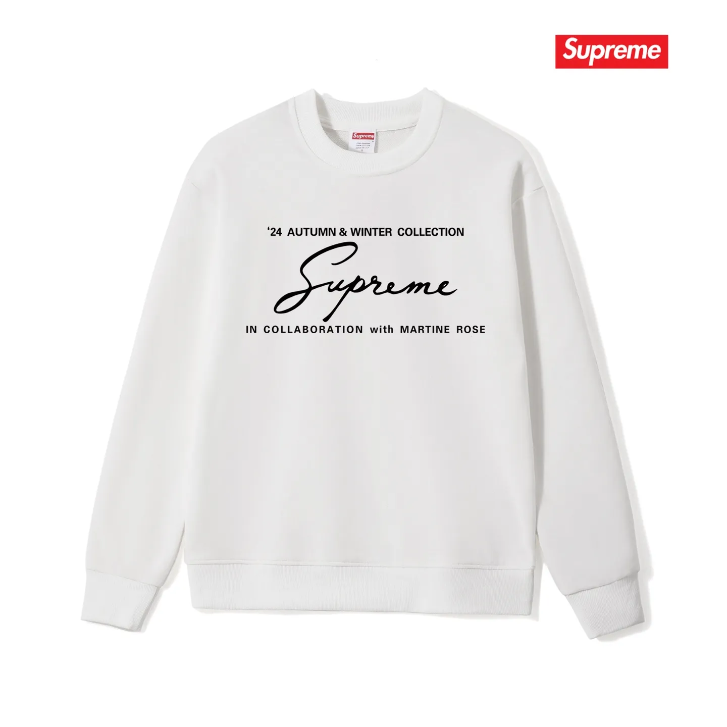 Style No. S1208 #terry p150💰 Plus velvet 160💰 New Sup letter printed round neck sweatshirt Made of 400 grams of large terry (drop shoulder large version) fabric, soft texture and no pilling Imported environmentally friendly printing glue The pattern is bright and three-dimensional Quality💥Same style for men and women The upper body is trendy Color: black white gray Size: S M L XL XXL