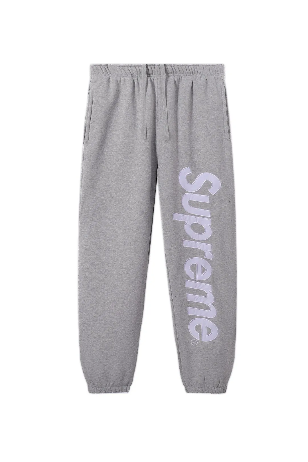 P180 sup embroidered patch letter trousers black gray size chart size S M L