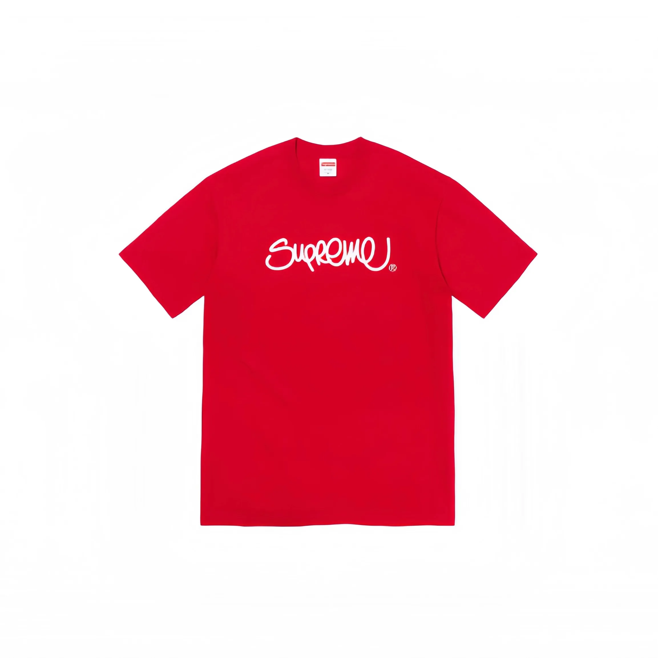 #S76 P110💰 Supreme SS22 Week 19 Handstyle Tee Round neck short-sleeved T-shirt with cursive lettering and graffiti. The same style for men and women is made of 260g combed cotton double yarn. From fabrics to accessories, all three standards are complete and follow ZP. Imported Matsui company's slurry printing will never crack. The whole piece is made of three-needle five-thread technology. The neckline-shoulder seam-sleeve seam is double-lined, which looks more three-dimensional and textured.) The same process as the original version, classic version Feel free to compare zp. The whole piece adopts three-needle five-thread craftsmanship. The neckline-shoulder seam-sleeve seam is double-threaded, which looks more three-dimensional and textured.) It has the same craftsmanship as the original original, classic version. Color: Black, Tibetan, Red, and White. Size: S M L XL XXL