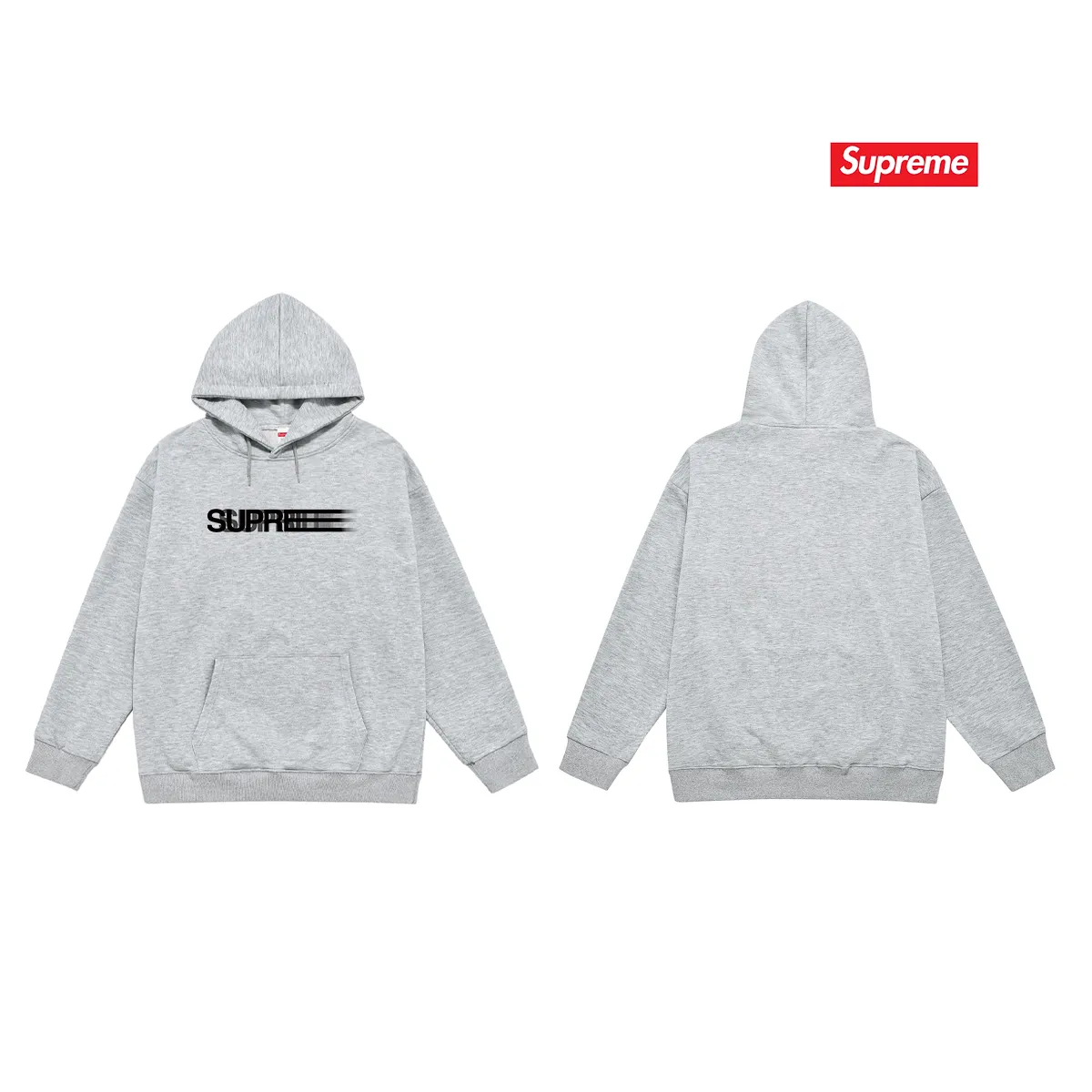 Style No. S2130 #terry P160💰 Velvet P170💰 supreme New summer letter print couple phantom print hooded sweatshirt Made of 400g large terry 430g silver fox velvet (drop shoulder large version) fabric, soft texture and no pilling Imported environmentally friendly printing glue The pattern is bright and three-dimensional Quality 💥Same style for men and women The upper body is trendy Color: black white gray Size: S M L XL XXL