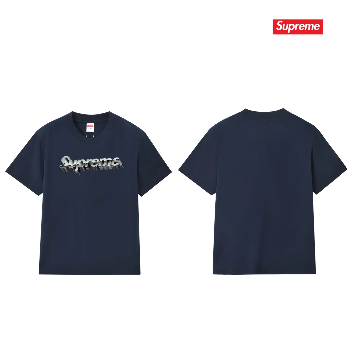 S192 P110💰 SUP cotton three-dimensional printed logo round neck short-sleeved T-shirt for men and women. Loose fit. Made of 260g combed cotton double yarn. From fabric to accessories, all three standards are complete and follow ZP. Imported Matsui company's slurry printing will never crack. The whole piece adopts three-needle five-thread technology. The neckline-shoulder seam-sleeve seam is double-lined, which looks more three-dimensional and textured. The same process as the original version, classic version Feel free to compare zp. The whole piece adopts three-needle five-thread craftsmanship (neckline-shoulder seam-sleeve seam double thread, which looks more three-dimensional and textured). It has the same craftsmanship as the original original, classic version. Color: black, white, light gray, pink, navy. Size: S M L XL XXL