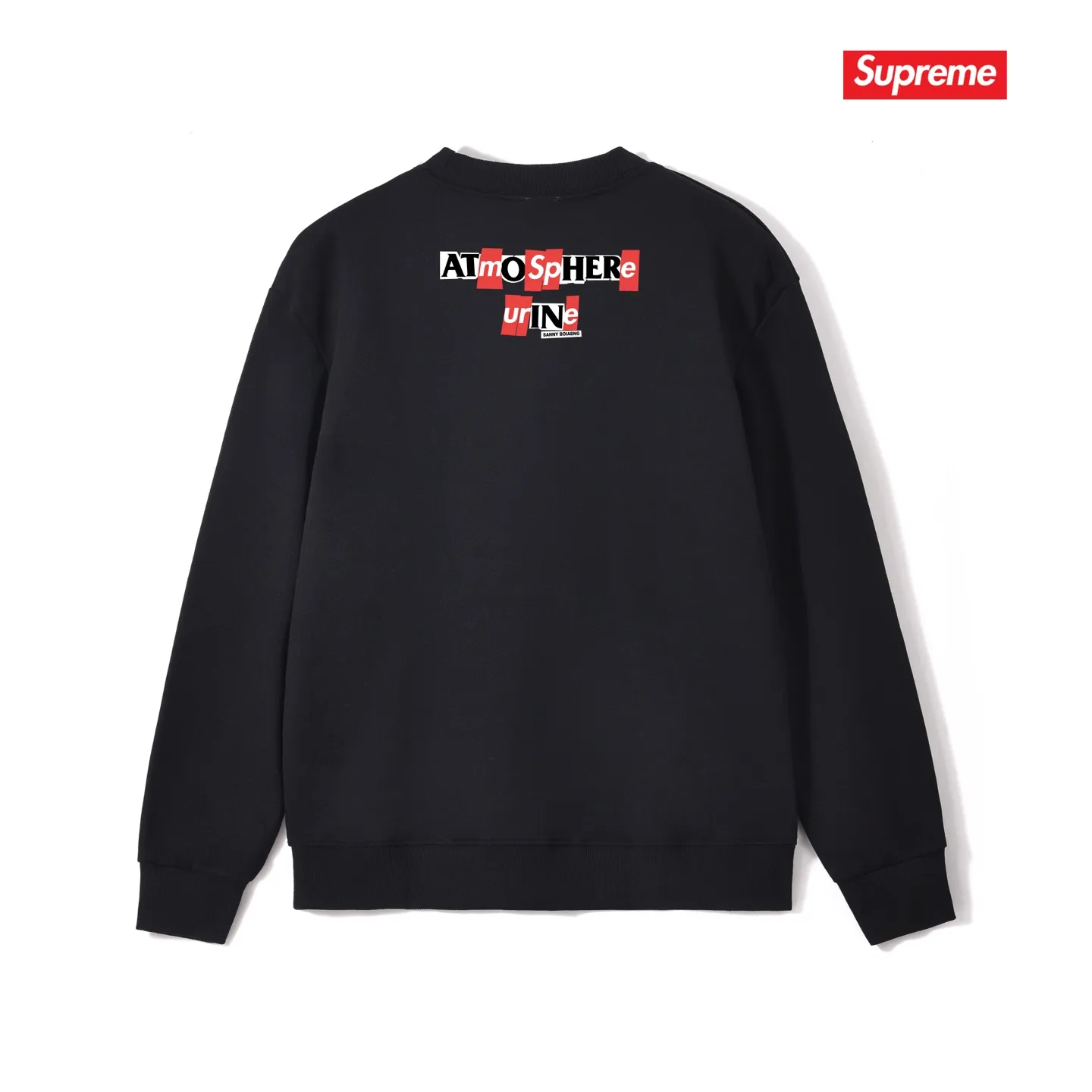 Style No. S1107 #terry p150💰 Velvet 160💰 Supreme Week 14 xANTIHERO Balcony Tee co-branded Michael Jackson balcony character print round neck sweatshirt Made of 400 grams of large terry (drop shoulder large version) fabric, soft texture and no pilling Imported environmentally friendly printing glue The pattern is bright and three-dimensional Quality💥Same style for men and women The upper body is trendy Color: black white gray Size: S M L XL XXL