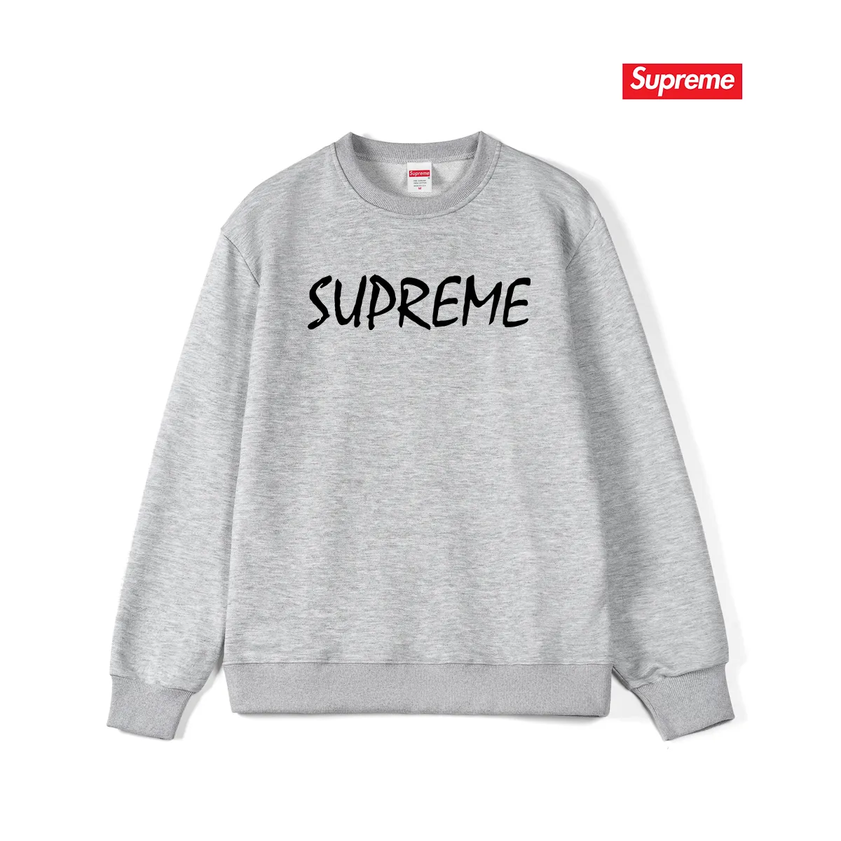 Style No. S1093 #terryp150💰 Velvet 160💰 Supreme FW24 WEEK3 FTP S/S Top Chest logo printing crew neck sweatshirt Made of 400g large terry (drop shoulder large version) fabric, soft texture and no pilling Imported environmentally friendly printing glue The pattern is bright and three-dimensional Quality 💥Same style for men and women The upper body is trendy Color: black white gray Size: S M L XL XXL