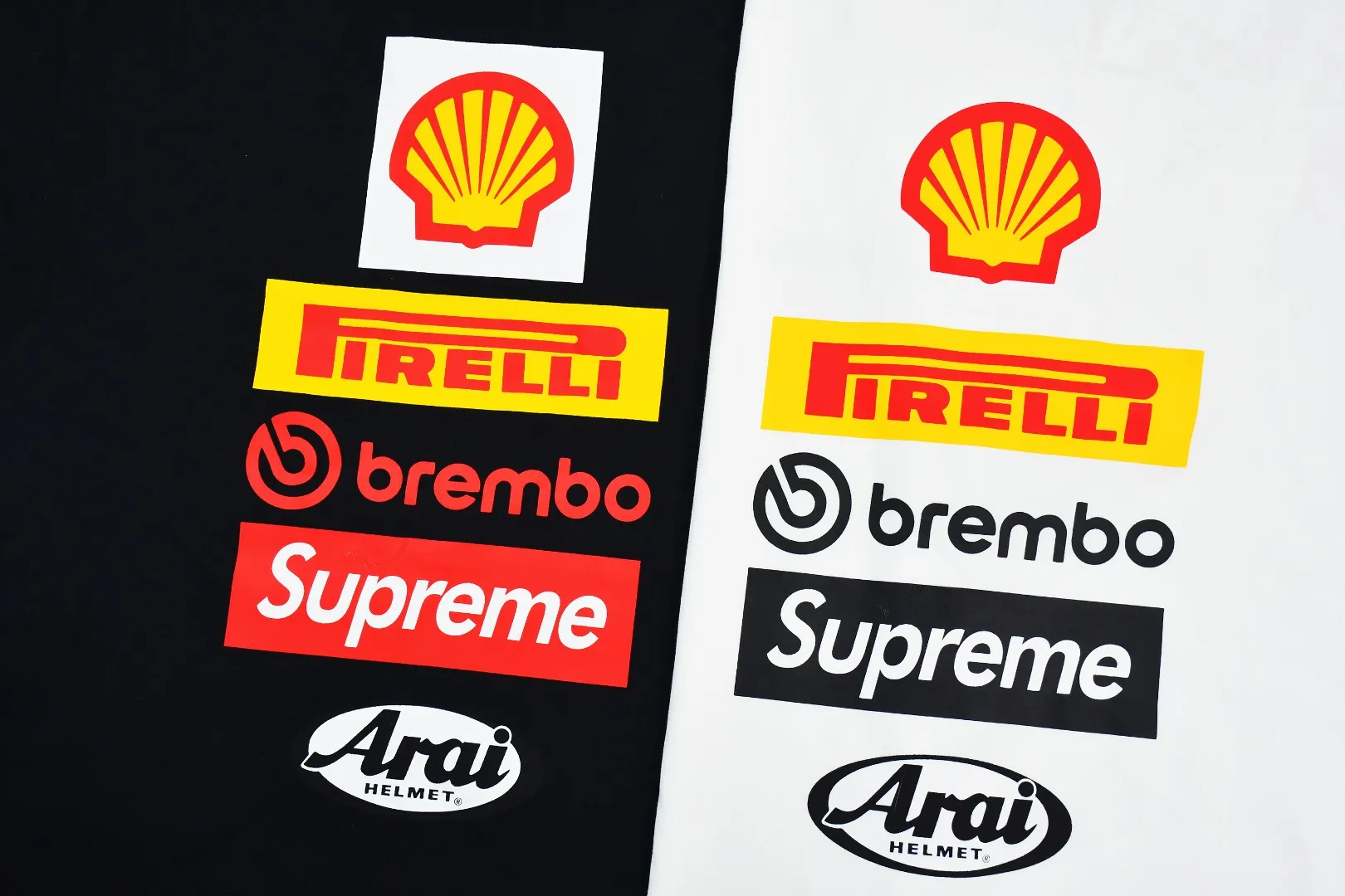 🅿️120 S167 top version Supreme 24ss DUCATI SS24 Ducati co-branded short-sleeved T-shirt. Refuse to look at pictures to make products. Refuse to compare with wrong versions. Use cylinder seamless technology (original technology. There are no stitched bones on the side of the clothes. Key points of identification) The fabrics are all custom-woven and dyed, 280g weight, 100% cotton, cylindrical fabric. Cylindrical fabric is a knitted fabric woven with a cylinder loom. The needles are distributed in a cylindrical shape on the fuselage. The gray fabric is a large cylinder, which needs to be opened and shaped before it can be used further. There are no slits on the side of the clothes, so there is no washing label on the side of ordinary short-sleeves. There is only one collar label behind the neck. The printing uses thermosetting ink printing imported from Belgium (different from conventional thermal transfer printing), also known as plastic ink, or self-adhesive ink. Its ingredients are: mainly composed of polyvinyl chloride (PVC) and phthalates. PVC and phthalates, solid color The thermoset ink is composed of a mixture of agents, stabilizers, and thickeners. It is not the digital direct printing advertised on the market. The printing texture of thermoset ink cannot be achieved by digital direct printing. The collar label has a watermark anti-counterfeiting effect, a real anti-counterfeiting layer, a version with a high probability of passing the inspection, and a high probability of passing the original packaging picture. Size：S-XL