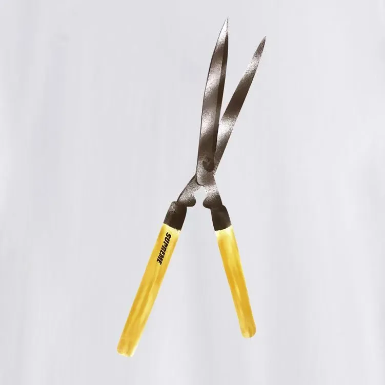 S247 P110💰 Supreme SS19 Shears Tee scissors short-sleeved American trendy T-shirt. Same style for men and women. Loose fit. Made of 260 grams of combed cotton double yarn. All three standards from fabrics to accessories are in compliance with ZP. Imported Matsui Company slurry printing will never crack. The whole piece adopts three-needle five-thread technology. The neckline-shoulder seam-sleeve seam is double-lined, which looks more three-dimensional and textured.) The same process as the original version, classic version Feel free to compare zp. The whole piece adopts three-needle five-thread craftsmanship (neckline-shoulder seam-sleeve seam double thread, which looks more three-dimensional and textured). It has the same craftsmanship as the original original, classic version. Color: black, white, light gray, pink, navy. Size: S M L XL XXL