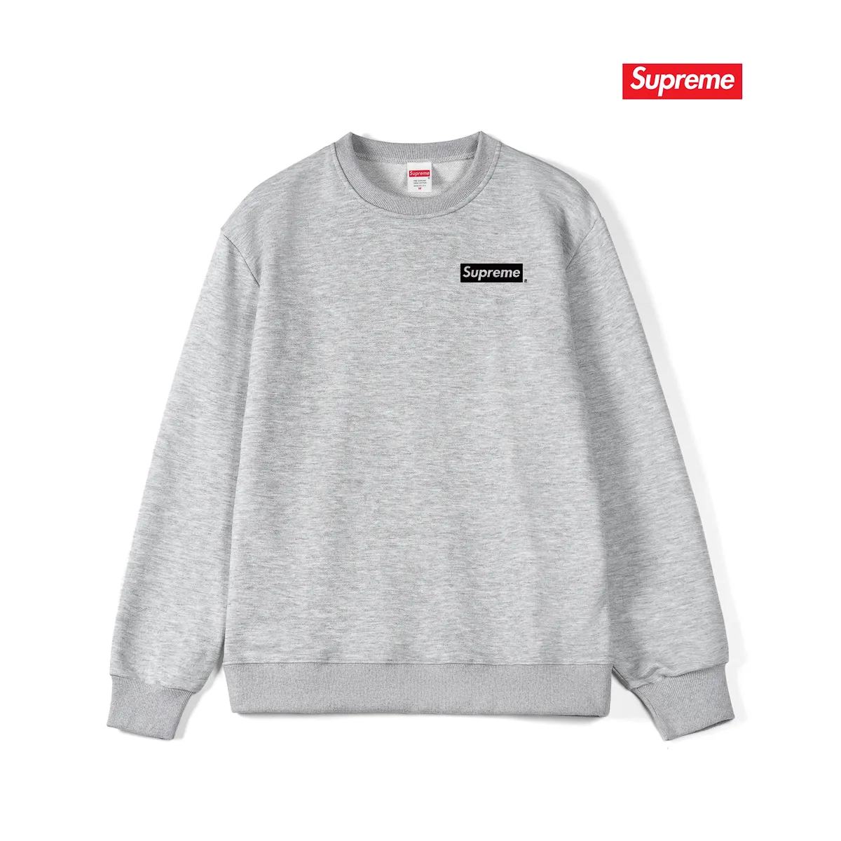 Style No. S1059 #terry p150💰 Velvet 160💰 Supreme SS21 Spiral Tee Spiral Letter Unisex Round Neck Sweatshirt Made of 400g large terry (drop shoulder large version) fabric, soft texture and no pilling Imported environmentally friendly printing glue The pattern is bright and three-dimensional Quality 💥 Unisex The upper body is trendy Color: Black White Gray Size: S M L XL XXL