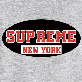 Style No. S1020 #terryp150💰 Velvet 160💰 Supreme SS23 Week 1 NEW YORK TEE Retro Logo Printed Round Neck Sweater Made of 400g large terry (drop shoulder large version) fabric, soft and non-pilling, imported environmentally friendly printing glue, bright and three-dimensional pattern, quality 💥Same style for men and women. The upper body is trendy. Color: Black White Gray Size: S M L XL XXL