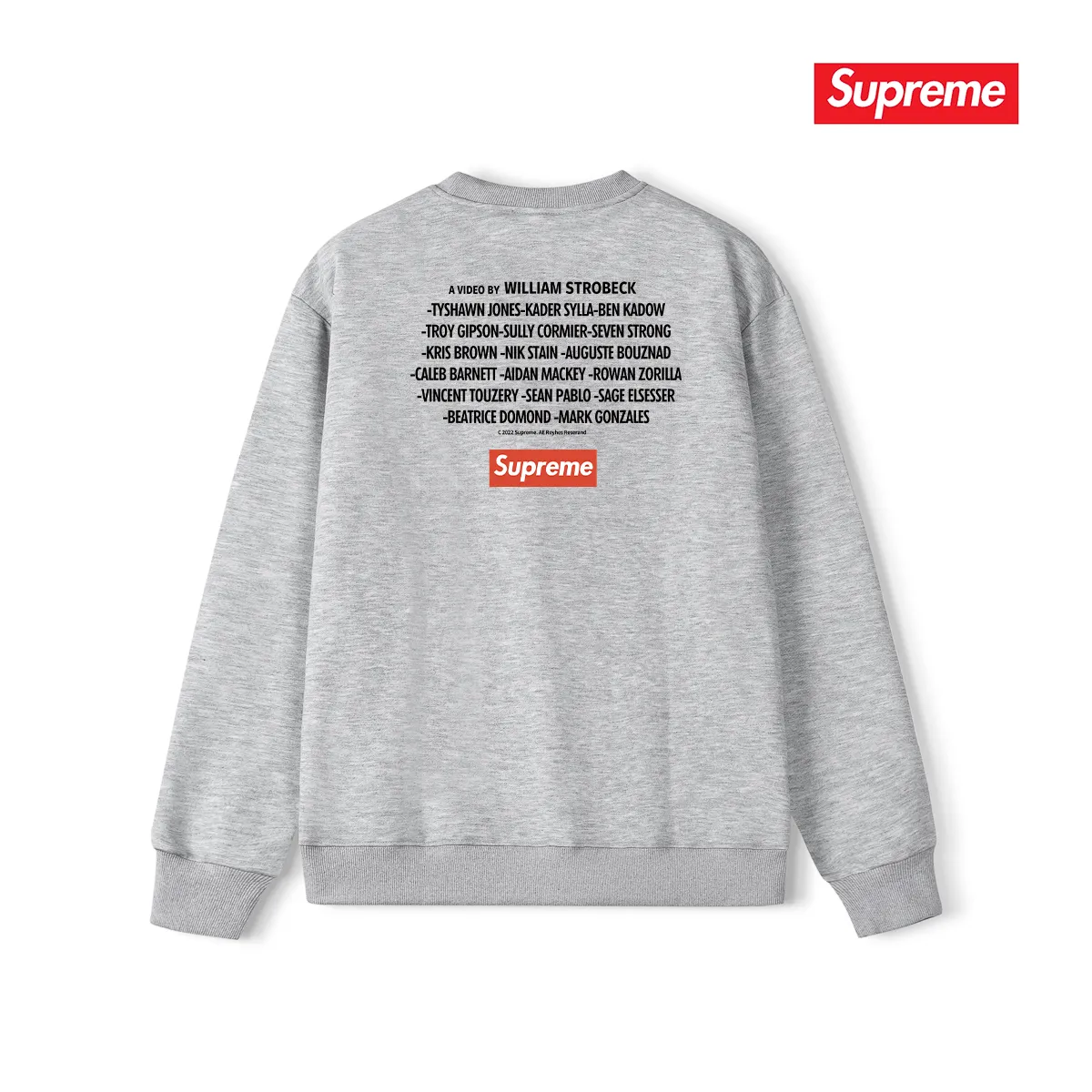 Style No. S1170 #terry p150💰 Velvet 160💰 Sup Trendy brand Chicago limited crew neck sweatshirt Made of 400 grams of large terry (drop shoulder large version) fabric, soft texture and no pilling Imported environmentally friendly printing glue The pattern is bright and three-dimensional Quality💥Same style for men and women The upper body is fashionable Color: black white gray Size: S M L XL XXL