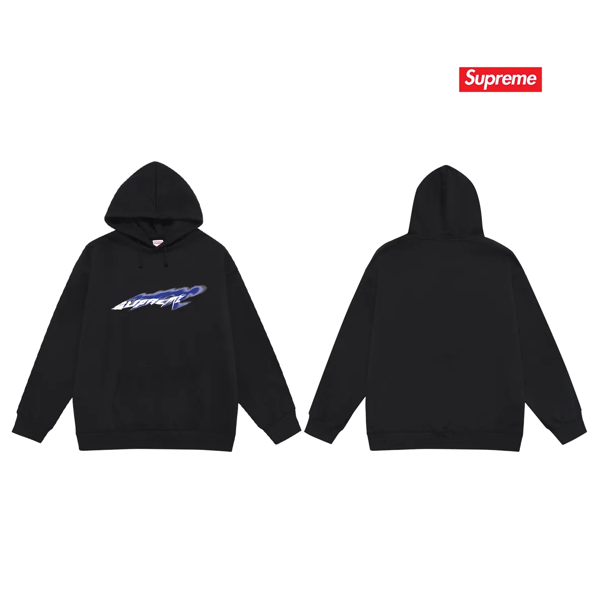 Style No. S2017 #terry P160💰 Velvet P170💰 Supreme Week 1 Wind Tee Wind Shadow Logo sports hooded sweatshirt Made of 400g large terry 430g silver fox velvet (off-shoulder large version) fabric, soft texture and no pilling Imported environmentally friendly printing glue The pattern is bright and three-dimensional Quality 💥Same style for men and women The upper body is trendy Color: black white gray Size: S M L XL XXL