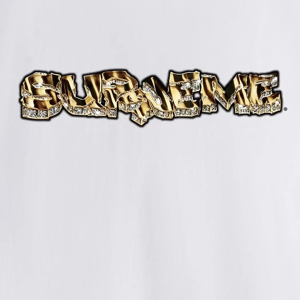 S239 P110💰 Supreme Week 18 Diamond Tee Diamond Logo printed round neck short-sleeved American trendy T-shirt. Same style for men and women. Loose fit. Made of 260g combed cotton double yarn. All three standards are complete from fabric to accessories. ZP. Imported Matsui company's slurry printing will never crack. The whole piece adopts three-needle five-thread technology. The neckline-shoulder seam-sleeve seam is double-lined, which looks more three-dimensional and textured.) The same process as the original version, classic version Feel free to compare zp. The whole piece adopts three-needle five-thread craftsmanship (neckline-shoulder seam-sleeve seam double thread, which looks more three-dimensional and textured). It has the same craftsmanship as the original original, classic version. Color: black, white, light gray, pink, navy. Size: S M L XL XXL