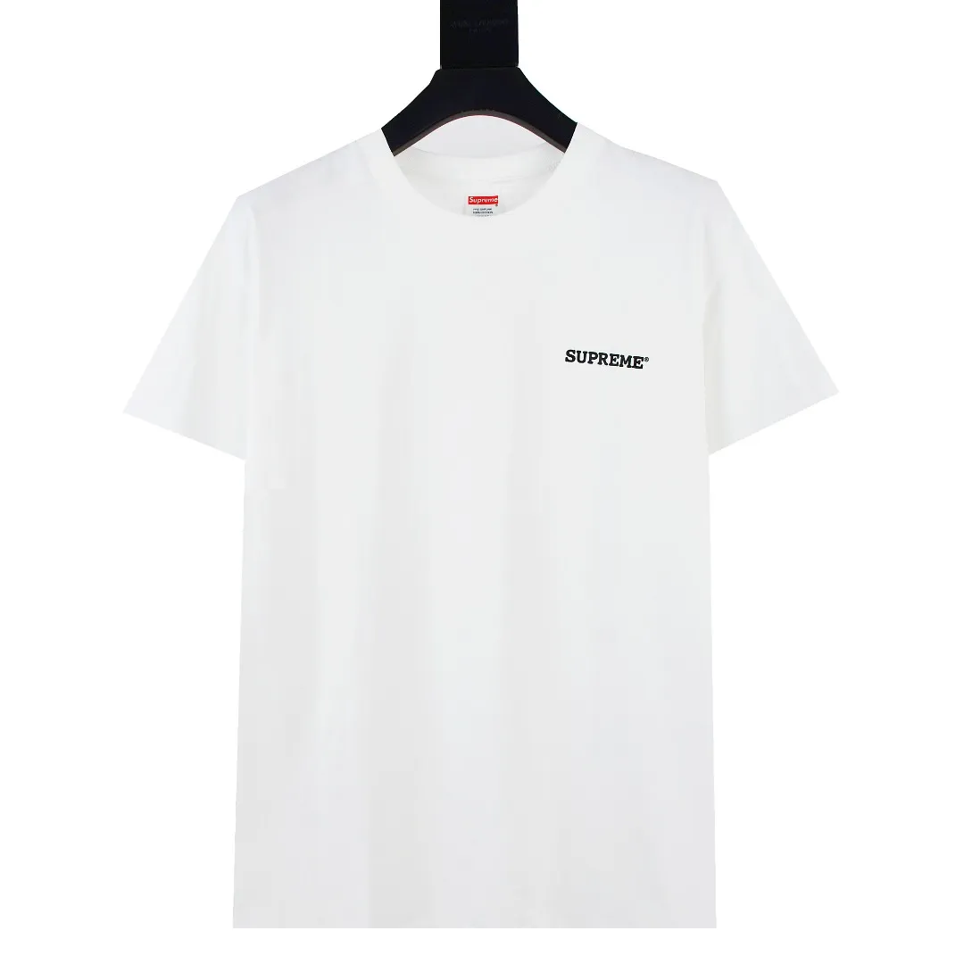 S350💰p140 Top version Supreme 24SS Patchwork Tee T-shirt with colorful logo letters printed on the back. Refuse to look at pictures to make products. Refuse to compare with wrong versions. Use cylinder seamless technology (original technology, there are no stitched bones on the side of the clothes, the key point of identification) The fabrics are all custom-woven and dyed, 280g weight, 100% cotton, cylindrical fabric. Cylindrical fabric is a knitted fabric woven with a cylinder loom. The needles are distributed in a cylindrical shape on the fuselage. The gray fabric is a large cylinder, which needs to be opened and shaped before it can be used further. There are no slits on the side of the clothes, so there is no washing label on the side of ordinary short-sleeves. There is only one collar label behind the neck. The printing uses thermosetting ink printing imported from Belgium (different from conventional heat transfer printing), also known as plastic ink, or self-adhesive ink. Its ingredients are: mainly composed of polyvinyl chloride (PVC) and phthalates. PVC and phthalates, solid color The thermosetting ink is composed of a mixture of agents, stabilizers, and thickeners. It is not the digital direct printing marketed on the market. The printing texture of thermosetting ink cannot be achieved by digital direct printing. The collar label has a watermark anti-counterfeiting effect, a real anti-counterfeiting layer, a version with a high probability of passing the inspection, and the original packaging picture has a high probability of passing the test. Size：S-XL