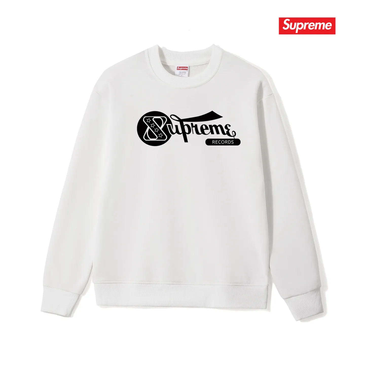 Style No. S1129 #terry p150💰 Velvet 160💰 24ss RECORDS recorded printing round neck sweatshirt Made of 400g large terry (drop shoulder large version) fabric, soft texture and no pilling Imported environmentally friendly printing glue The pattern is bright and three-dimensional Quality 💥Same style for men and women The upper body is trendy Color: black white gray Size: S M L XL XXL