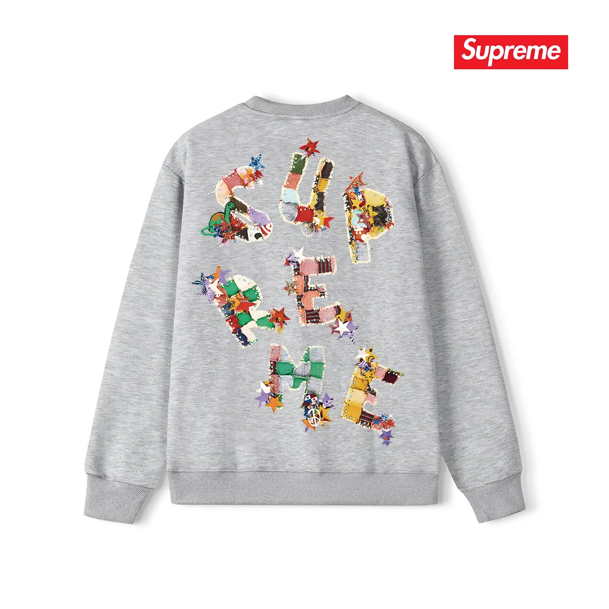 Style No. S1091 #terry p150💰 Velvet 160💰 Supreme SS24 WEEK1 letter printed round neck sweatshirt Made of 400g large terry (drop shoulder large version) fabric, soft texture and no pilling Imported environmentally friendly printing glue The pattern is bright and three-dimensional Quality 💥Same style for men and women The upper body is trendy Color: black white gray Size: S M L XL XXL