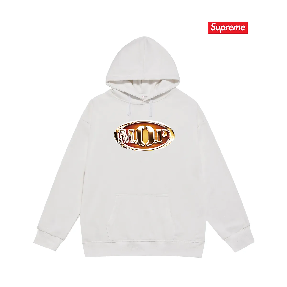 Style No. S2231 #terry P160💰 Velvet P170💰 Supreme 24FW MOP Hooded rap group co-branded hooded sweatshirt. Made of 400g large terry 430g silver fox velvet (off-shoulder large version) fabric. The texture is soft and non-pilling. Imported environmentally friendly printing glue. The pattern is bright and three-dimensional. Quality💥Same style for men and women. The upper body is trendy. Color: black white gray Size: S M L XL XXL