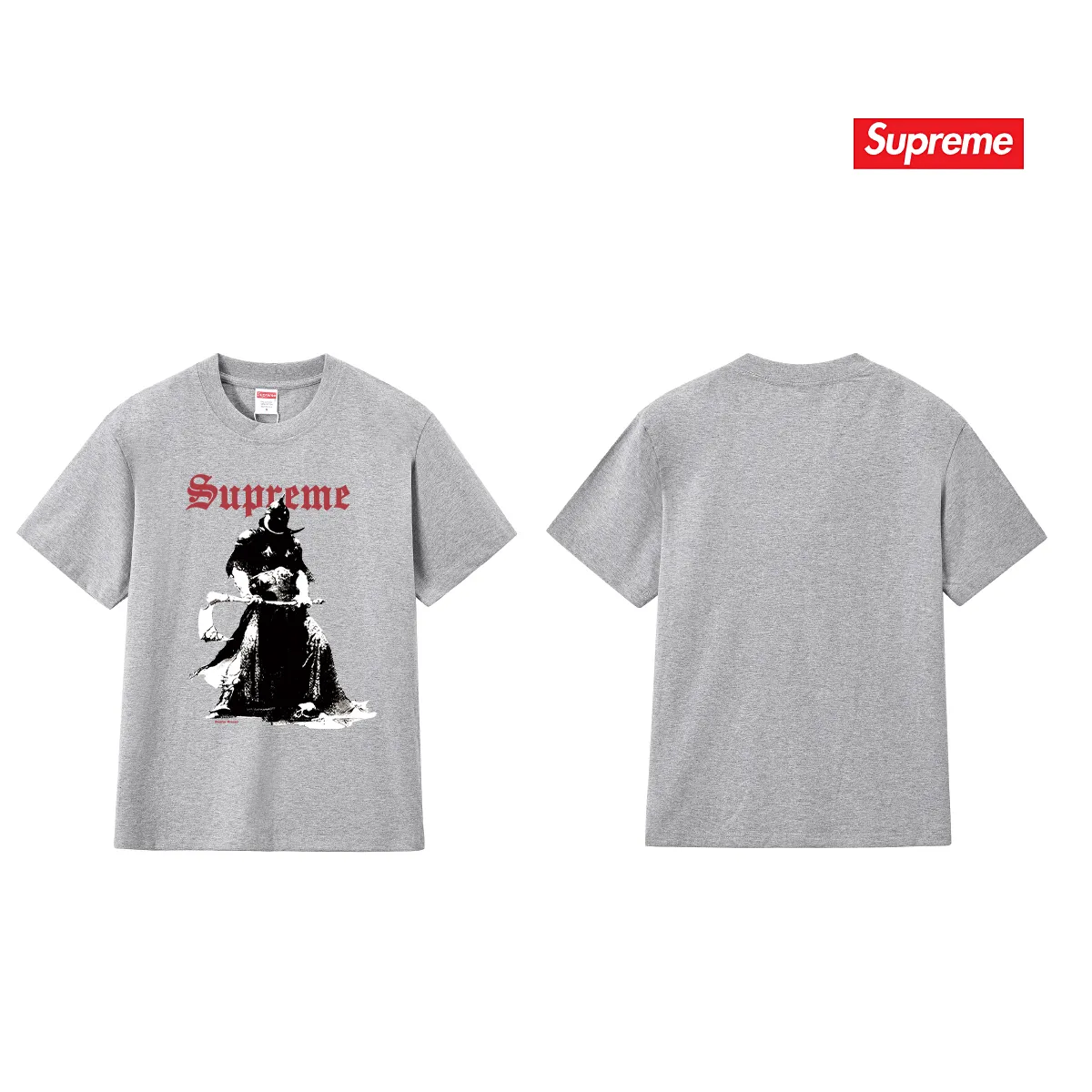 S195 P110💰 American Sup co-branded FW24 Tee monster print pattern round neck short-sleeved T-shirt. Loose fit. Made of 260g combed cotton double yarn. All three standards are complete from fabric to accessories. ZP. Imported Matsui Company slurry printing will never crack. The whole piece adopts three-needle five-thread technology. The neckline-shoulder seam-sleeve seam is double-lined, which looks more three-dimensional and textured.) The same process as the original version, classic fit Feel free to compare zp. The whole piece adopts three-needle five-thread craftsmanship (neckline-shoulder seam-sleeve seam double thread, which looks more three-dimensional and textured). It has the same craftsmanship as the original original, classic version. Color: black, white, light gray, pink, navy. Size: S M L XL XXL
