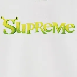 Style No. S2080 #terry P160💰 Velvet P170💰 Supreme Week 1 Shrek Tee solid color letter logo printed hooded sweatshirt Made of 400g large terry 430g silver fox velvet (drop shoulder large version) fabric, soft texture and no pilling Imported environmentally friendly printing glue The pattern is bright and three-dimensional Quality 💥Same style for men and women The upper body is trendy Color: black white gray Size: S M L XL XXL