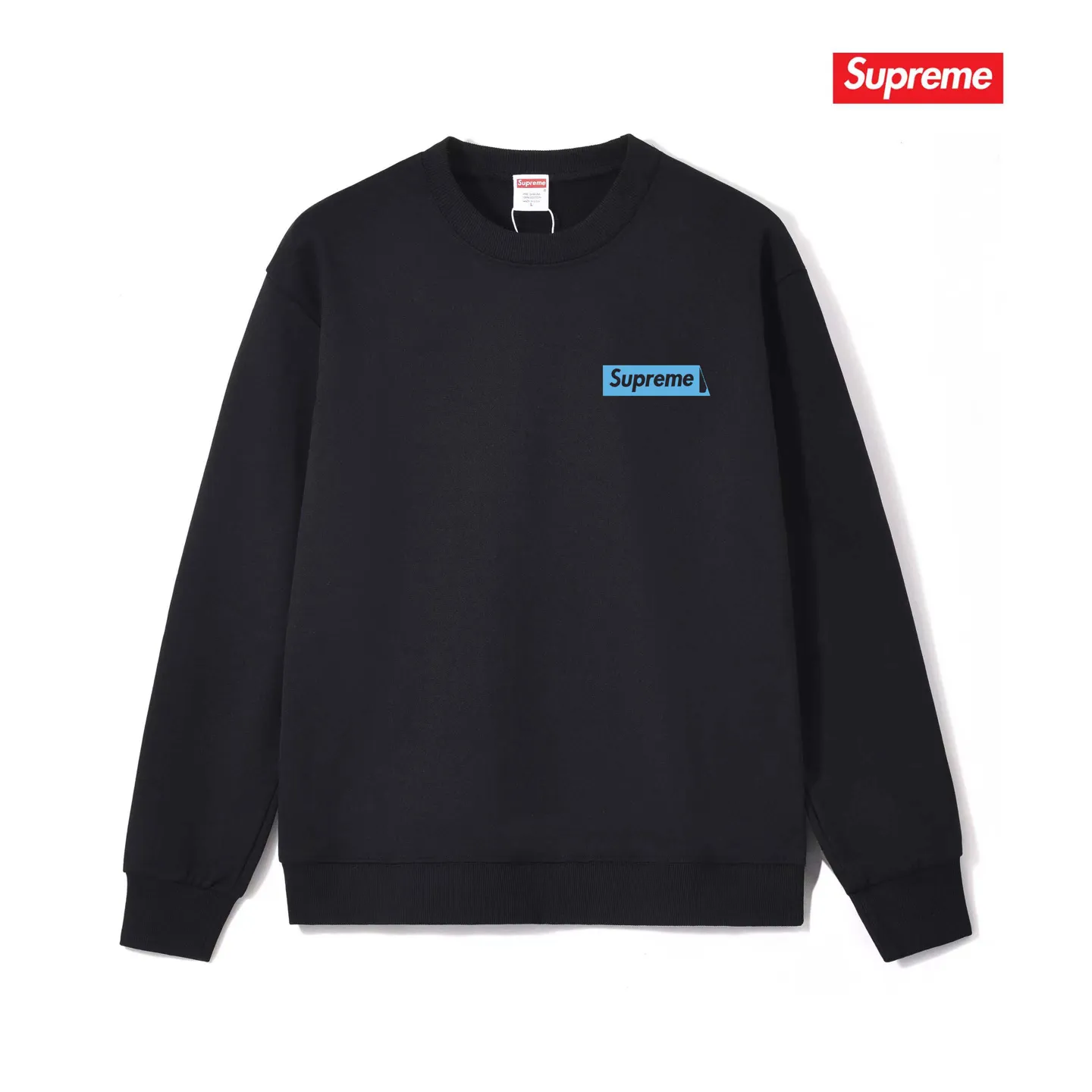 Style No. S1243 #terry p150💰 Velvet 160💰 Supreme Week 17 No More Shit Tee round neck sweatshirt Made of 400g large terry (drop shoulder large version) fabric, soft texture and no pilling Imported environmentally friendly printing glue The pattern is bright and three-dimensional Quality 💥Same style for men and women The upper body is trendy Color: black white gray Size: S M L XL XXL