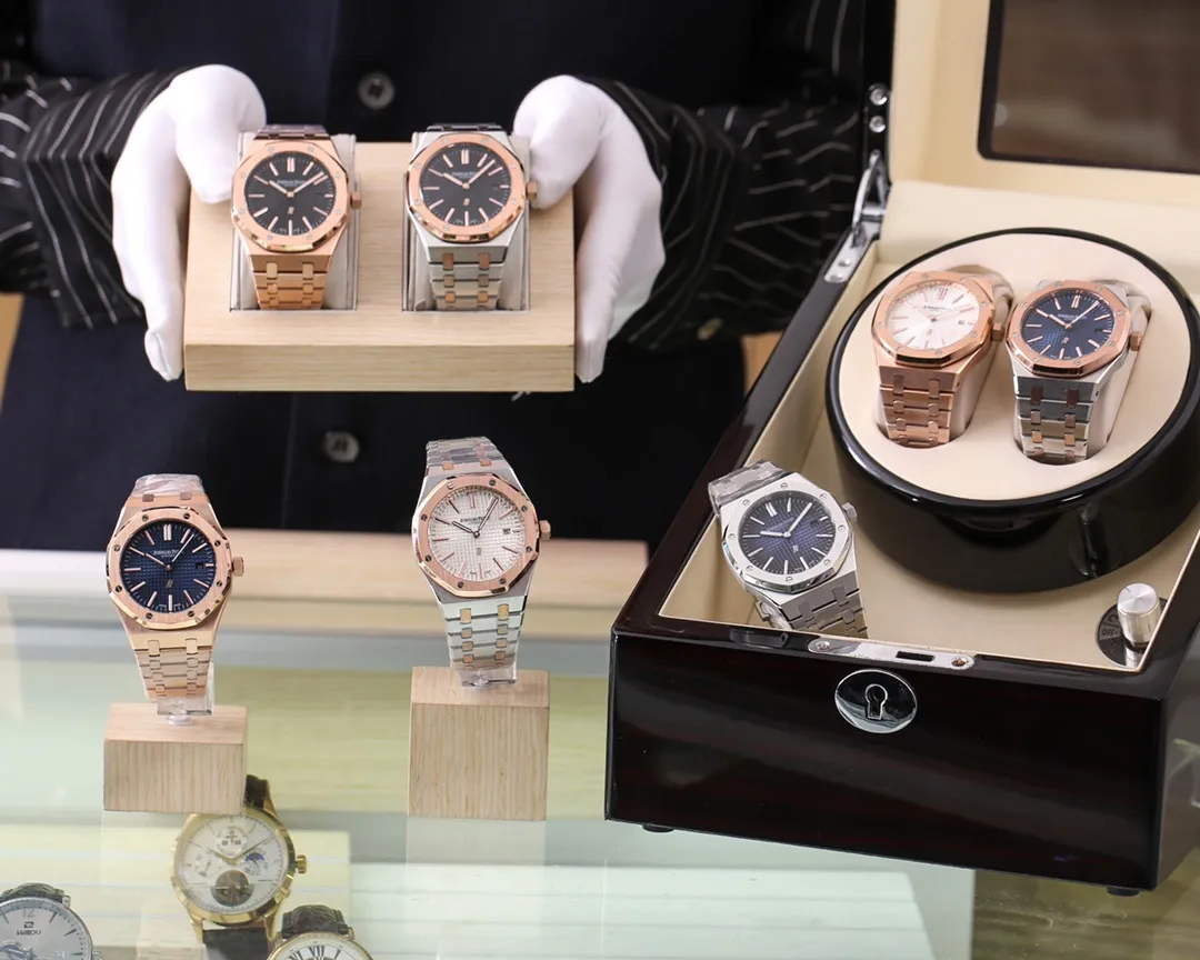 【Foreign trade import】💰1280! Audemars Piguet AP (high-quality recommendation, noble style) bold and bold type: fine men's watch (top) strap: 316 stainless steel strap (durable) movement: advanced mechanical movement (stable) material: mineral anti-scratch mirror (wear-resistant) atmospheric style, heroic style, exquisite quality, domineering return size: diameter 41mm, thickness 12mm, launched with pride! Welcome to reprint!