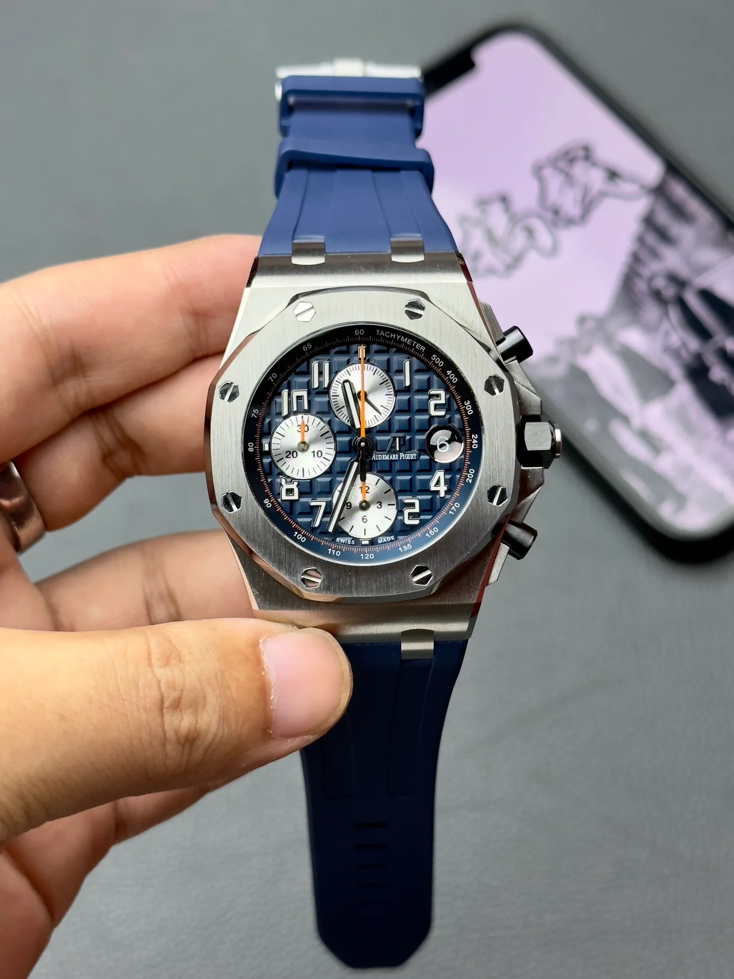 APF Audemars Piguet Chronograph delivery real shot
