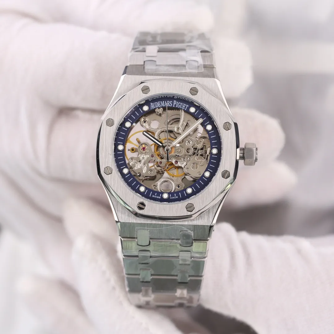 【Customized all-in-one machine】💰1640! Audemars Piguet ‼ ️Royal Oak Offshore Series Anti-glare treated mineral glass Size 42mm*14mm Equipped with AP original pin buckle Equipped with a replica rotor Fully automatic imported 9015 mechanical movement Octagonal brushed steel case with hollow surface Deeply waterproof (authentic model 26470SO.OO.A002CA.01) Super high quality in the market Super A workmanship Cool and domineering A different tough guy🔥Hot recommendation🔥Welcome to reprint!