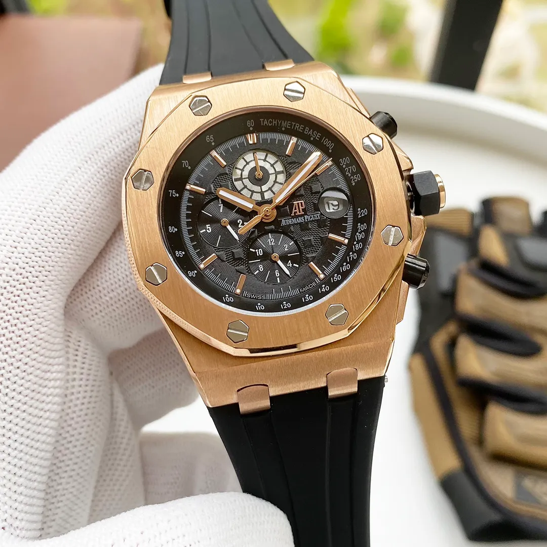 【Top replica】💰2400! Audemars Piguet ‼ ️Royal Oak Offshore Limited Edition, anti-glare treated mineral glass, size 42mm*14mm, waterproof tape with AP original pin buckle, equipped with replica original 3126 rotor, fully automatic mechanical movement, octagonal brushed steel case with grid surface, dial with Audemars Piguet's exclusive "Méga Tapisserie" super large plaid decoration, strong three-dimensional effect, upgraded super luminous function, 100 meters deep waterproof, ultra-high quality in the market, super-A workmanship, cool Domineering and a different kind of tough guy🔥Highly recommended🔥